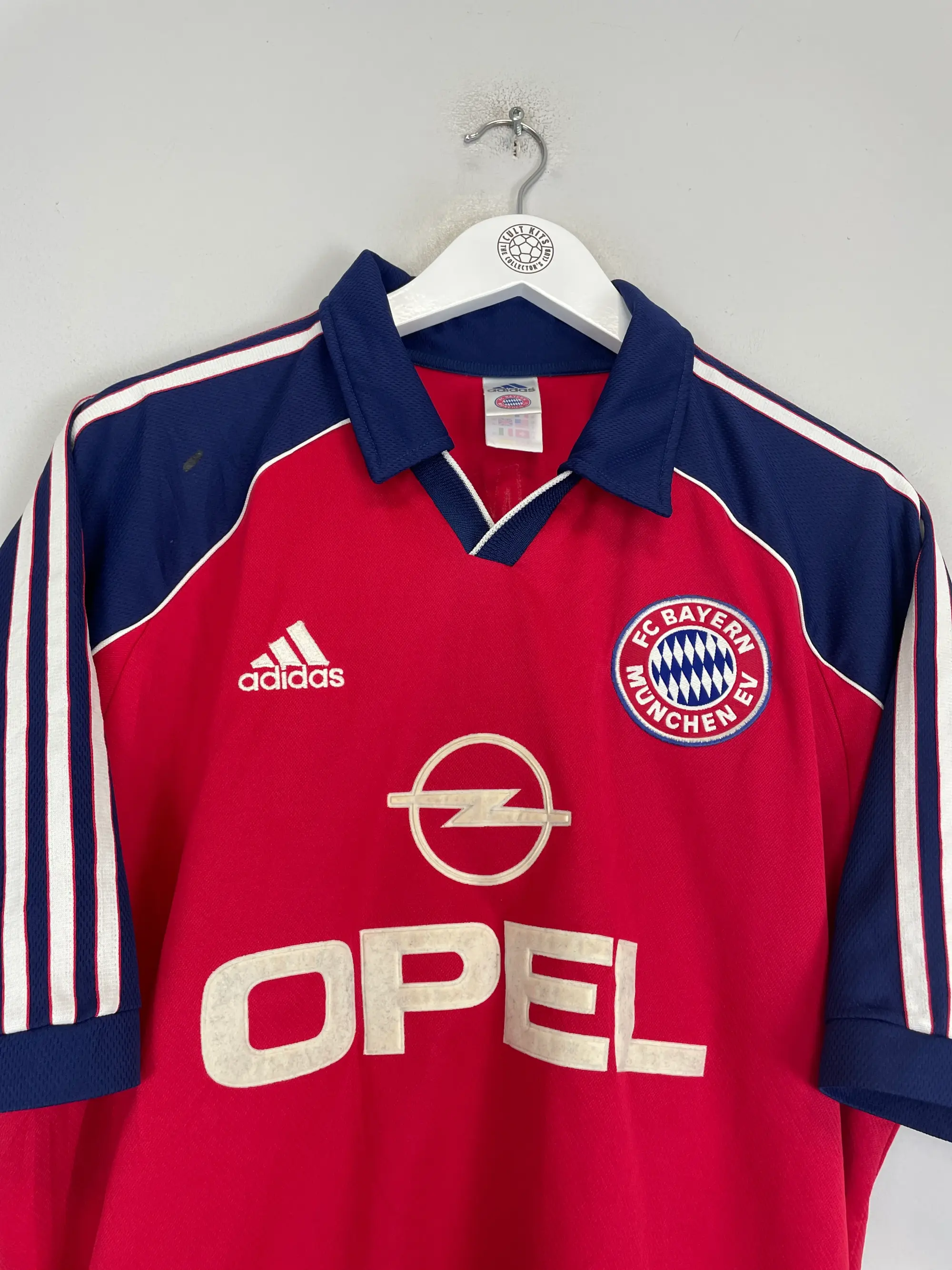 1999/01 BAYERN MUNICH LIZARAZU #3 HOME SHIRT (XL) ADIDAS | Cult Kits