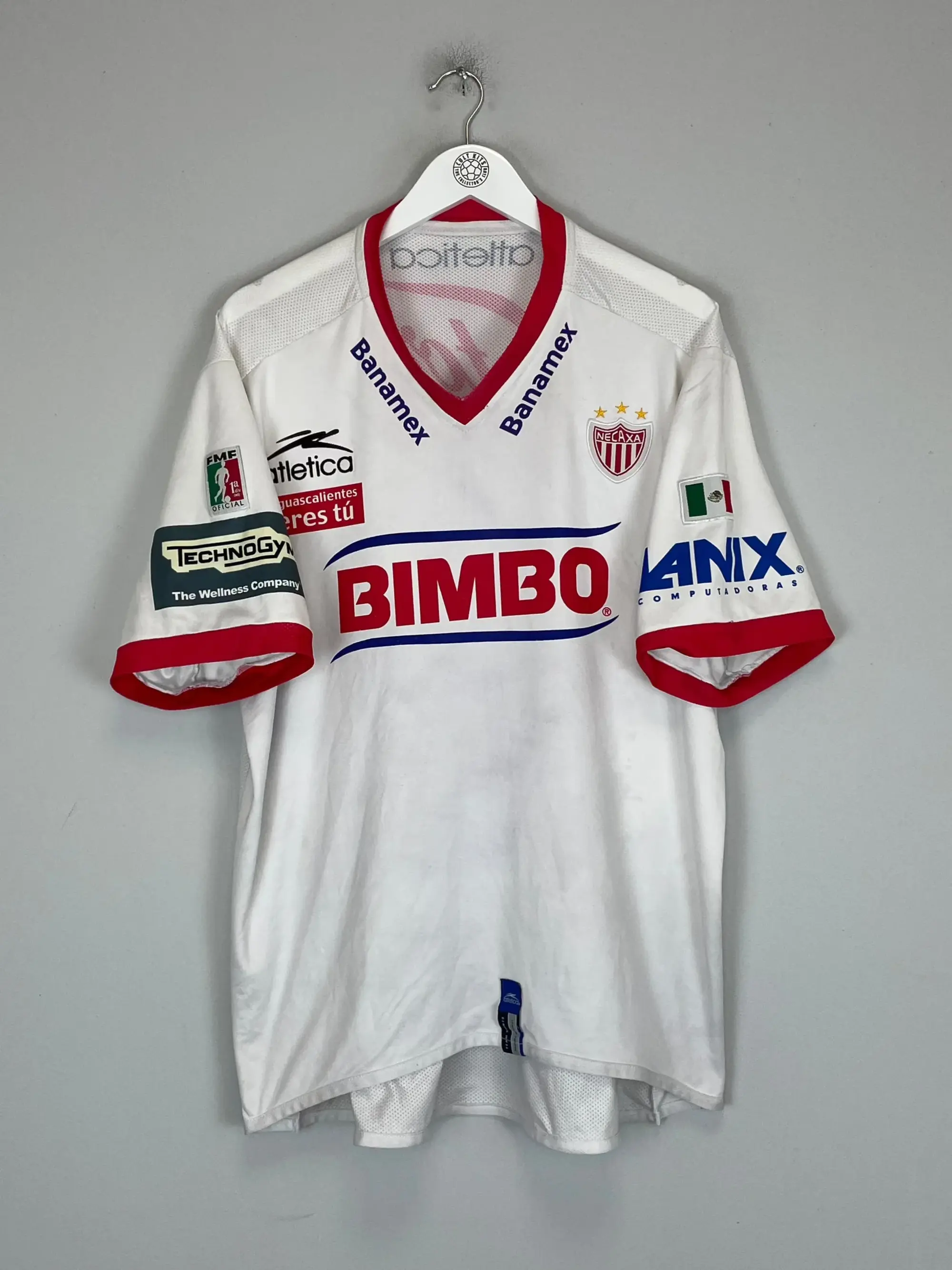 2005/06 NECAXA AWAY SHIRT (XL) ATLETICA | Cult Kits