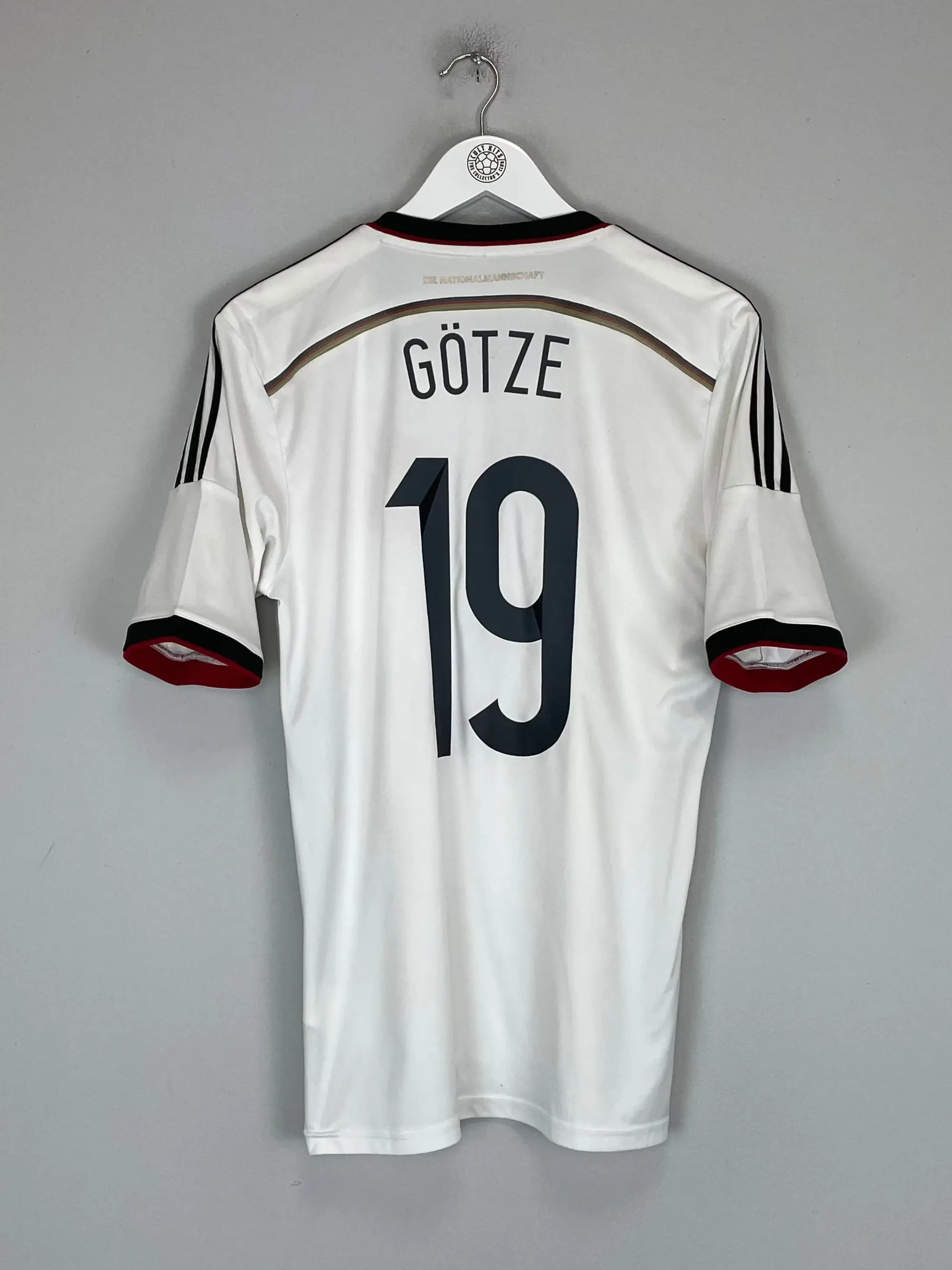 2014/15 GERMANY GOTZE #19 HOME SHIRT (M) ADIDAS | Cult Kits