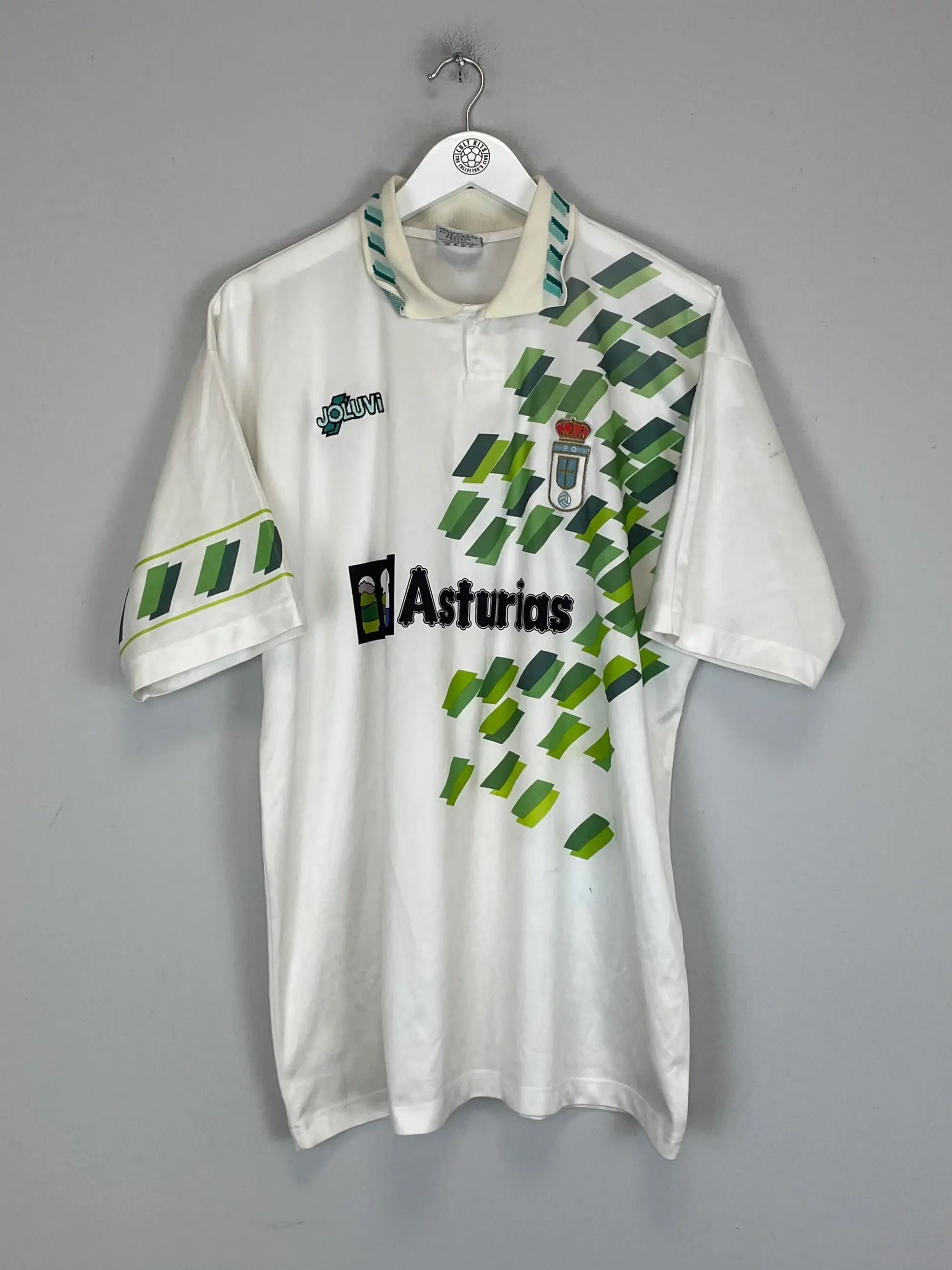 1995/96 REAL OVIEDO THIRD SHIRT (L) JOLUVI | Cult Kits