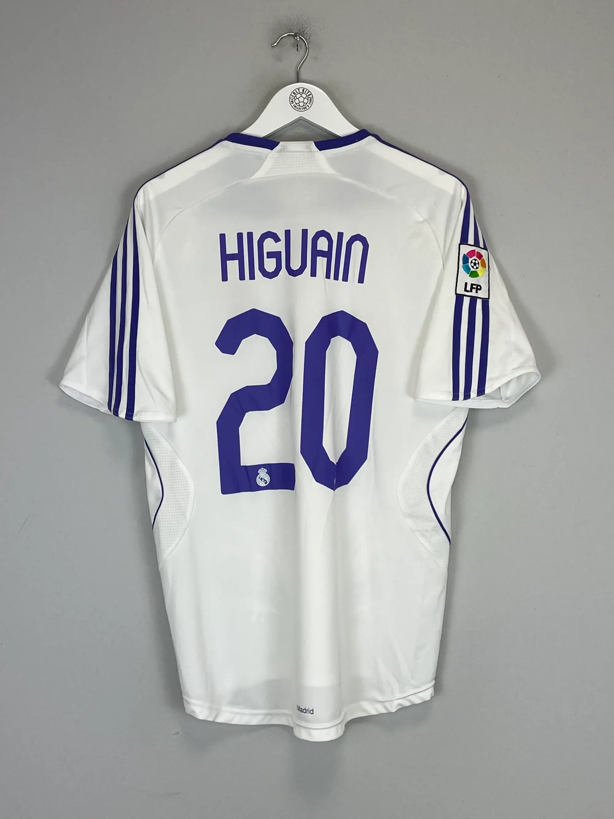 2007/08 REAL MADRID HIGUAIN #20 HOME SHIRT (M) ADIDAS | Cult Kits
