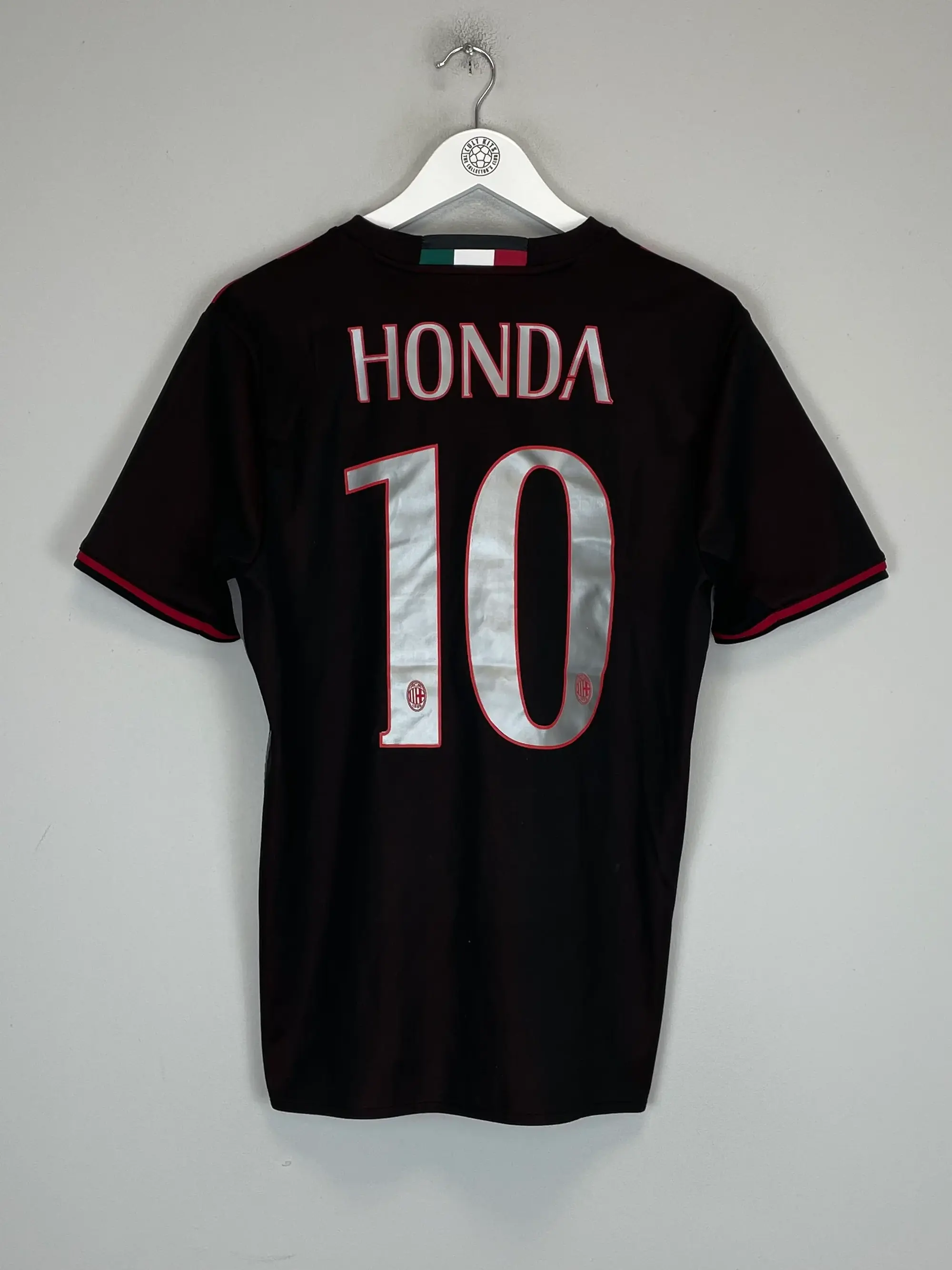 2016/17 AC MILAN HONDA #10 HOME SHIRT (M) ADIDAS | Cult Kits