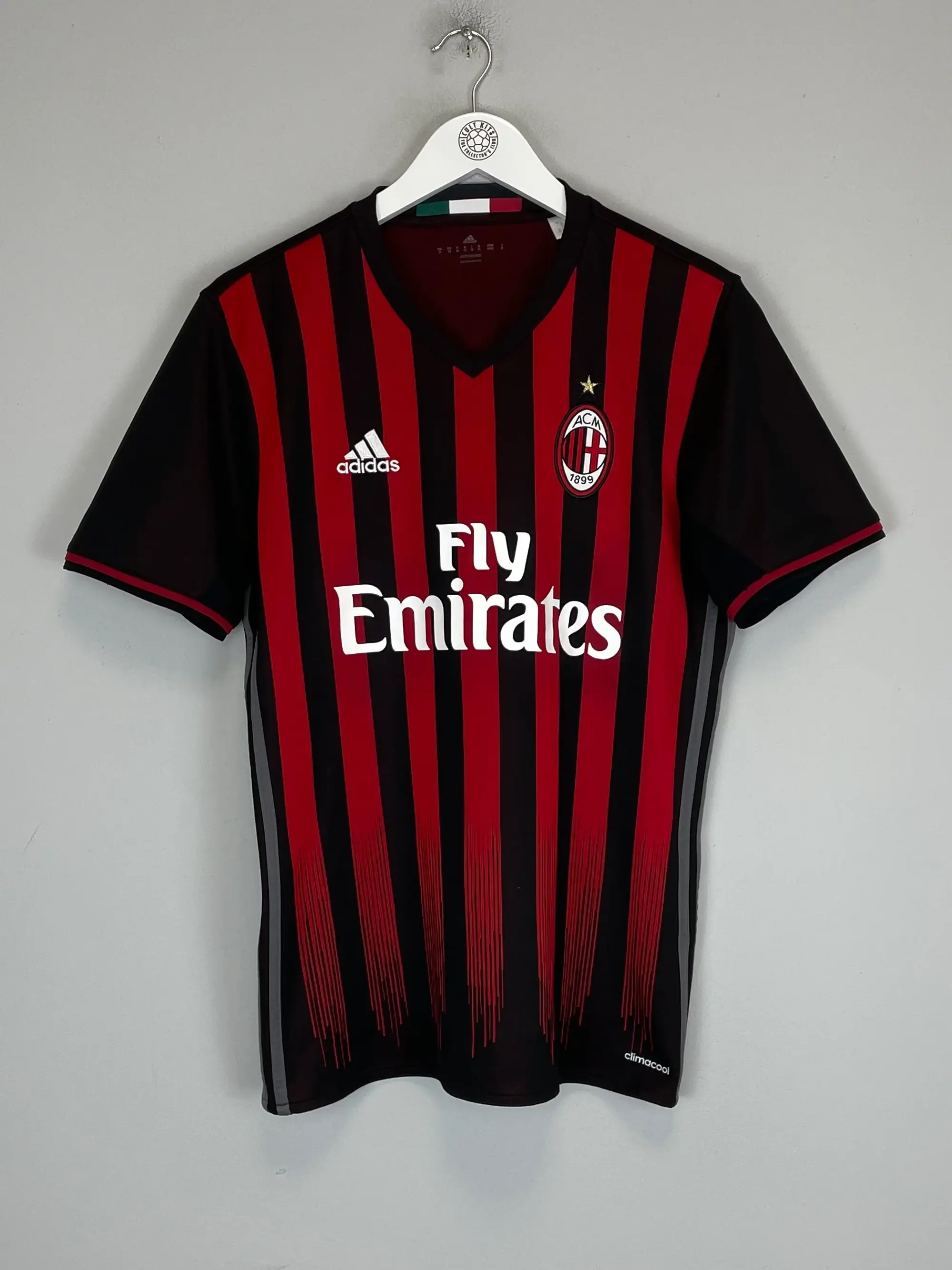 2016/17 AC MILAN HONDA #10 HOME SHIRT (M) ADIDAS | Cult Kits