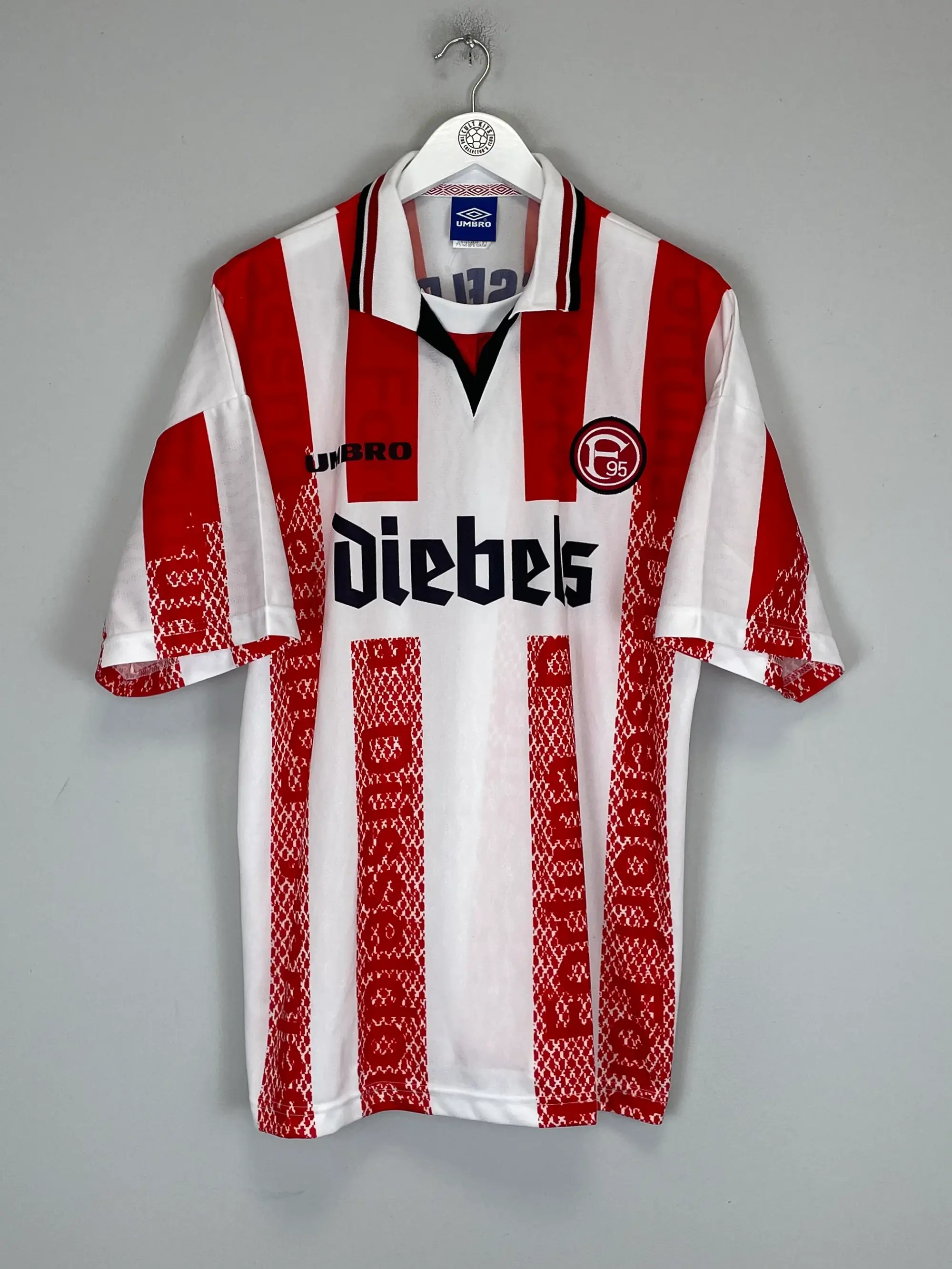 1996/98 FORTUNA DUSSELDORF HOME SHIRT (XL) UMBRO | Cult Kits