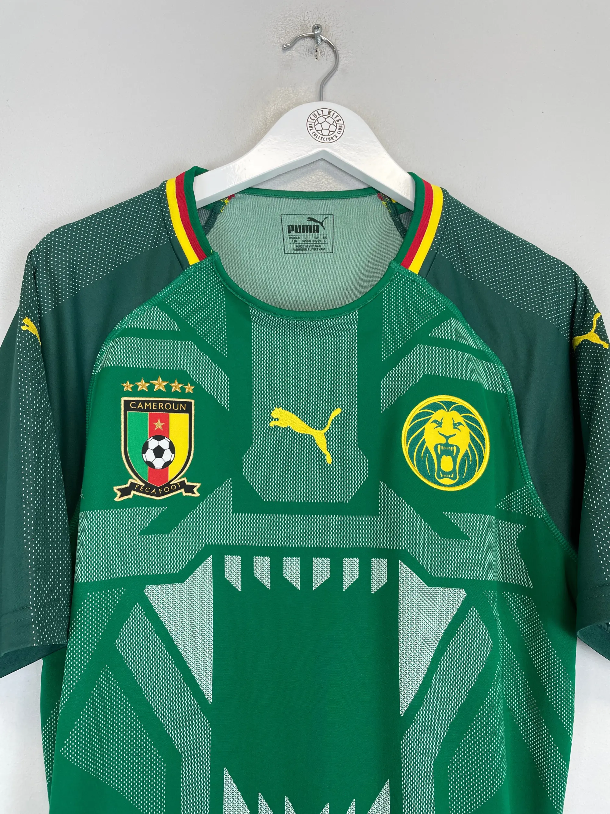 2014/15 CAMEROON HOME SHIRT (M) PUMA | Cult Kits