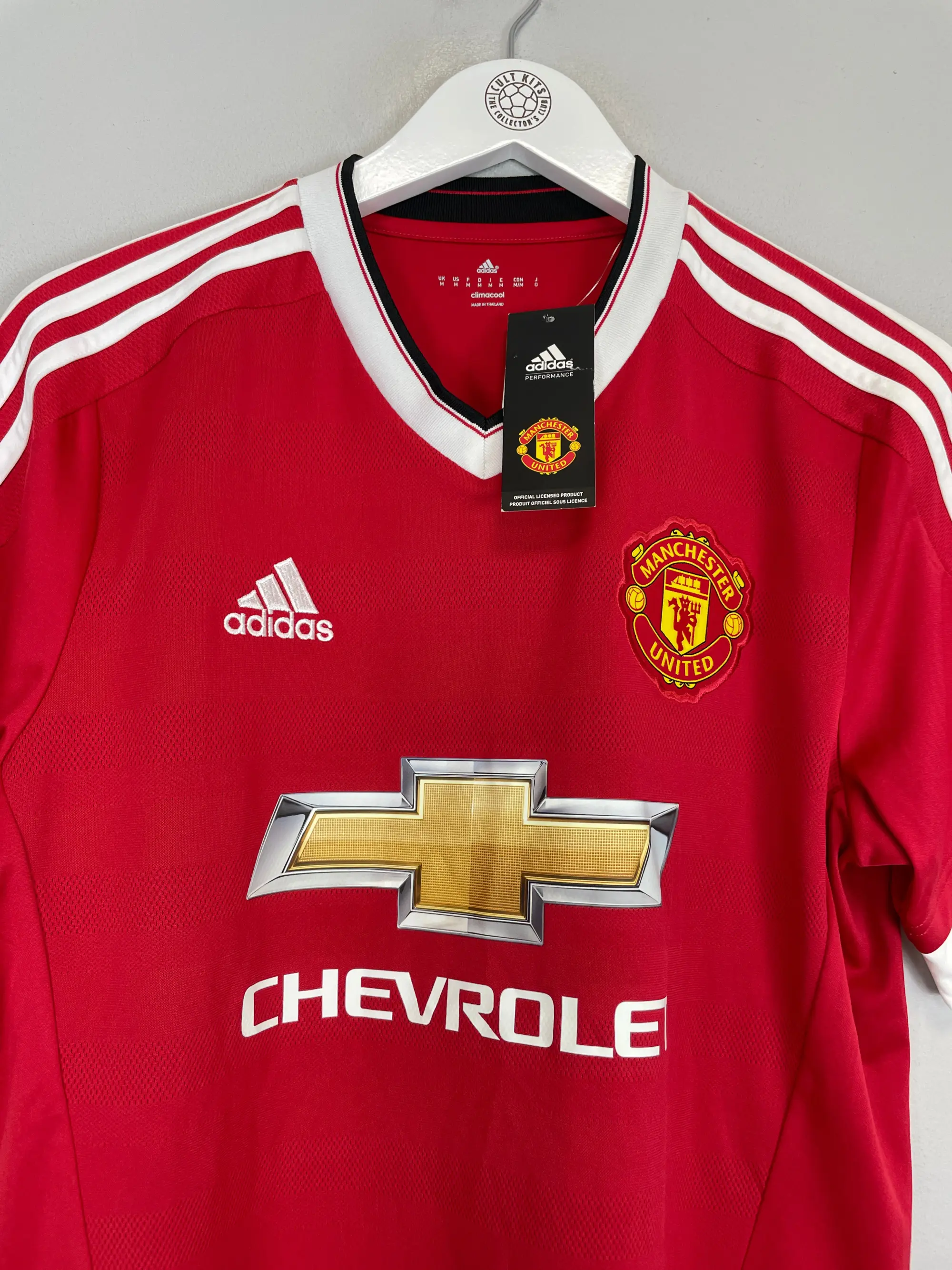 2015/16 MANCHESTER UNITED RASHFORD #39 *BNWT* HOME SHIRT (M) ADIDAS | Cult Kits
