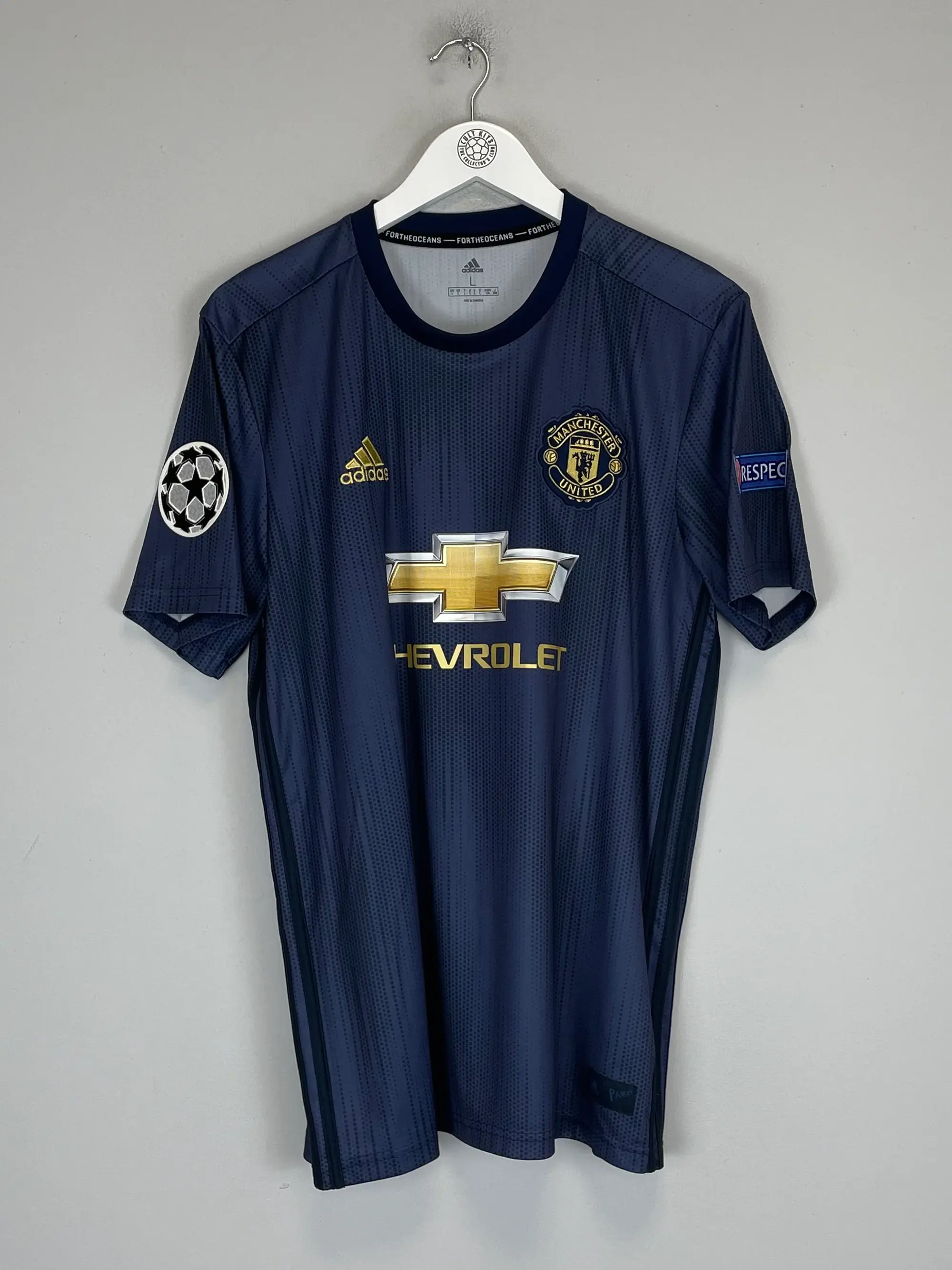2018/19 MANCHESTER UNITED MATA #8 C/L THIRD SHIRT (L) ADIDAS | Cult Kits