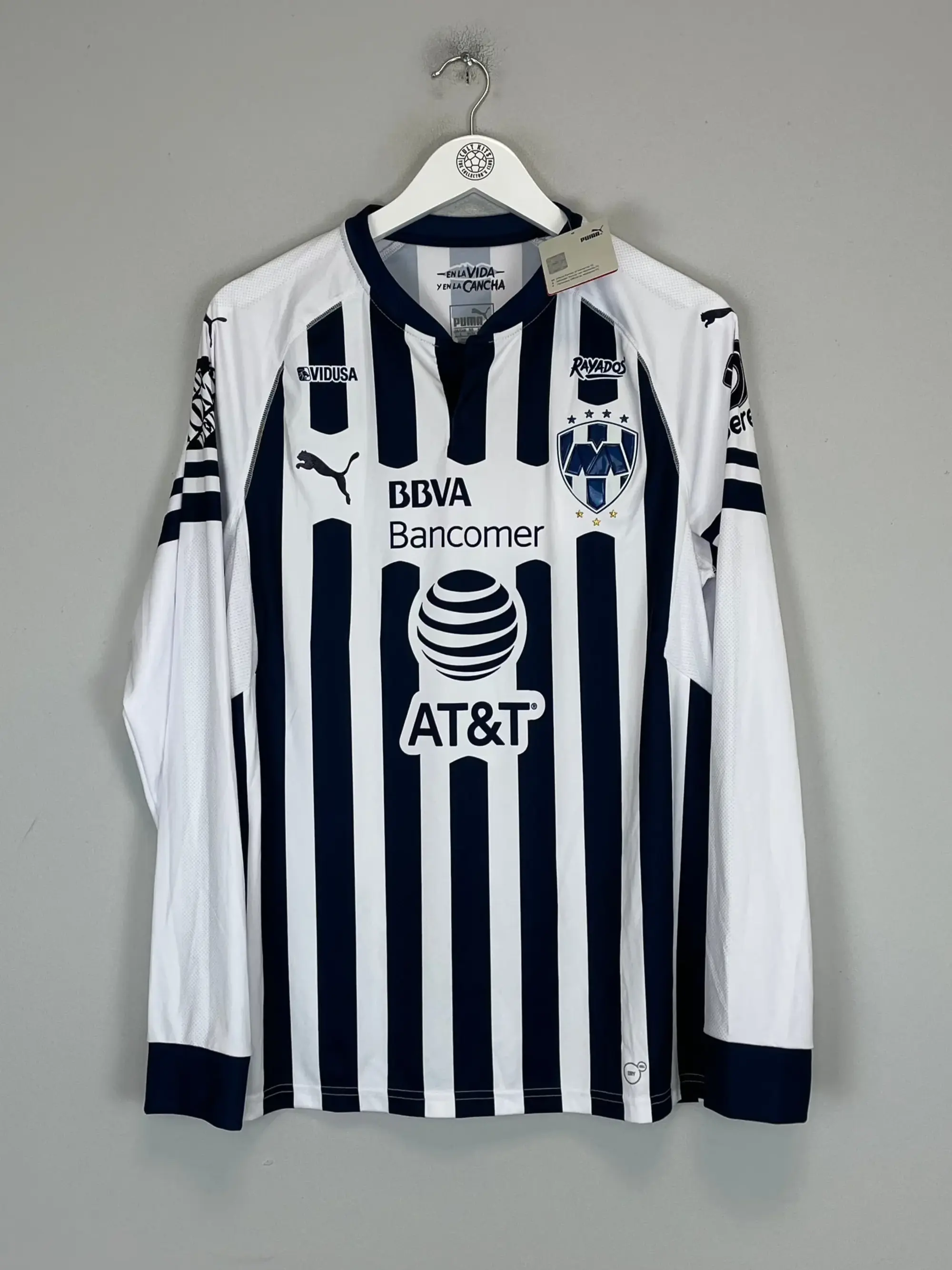 202018/19 MONTERREY *BNWT* L/S HOME SHIRT (MULTIPLE SIZES) PUMA    | Cult Kits, Small / Monterrey / 2018