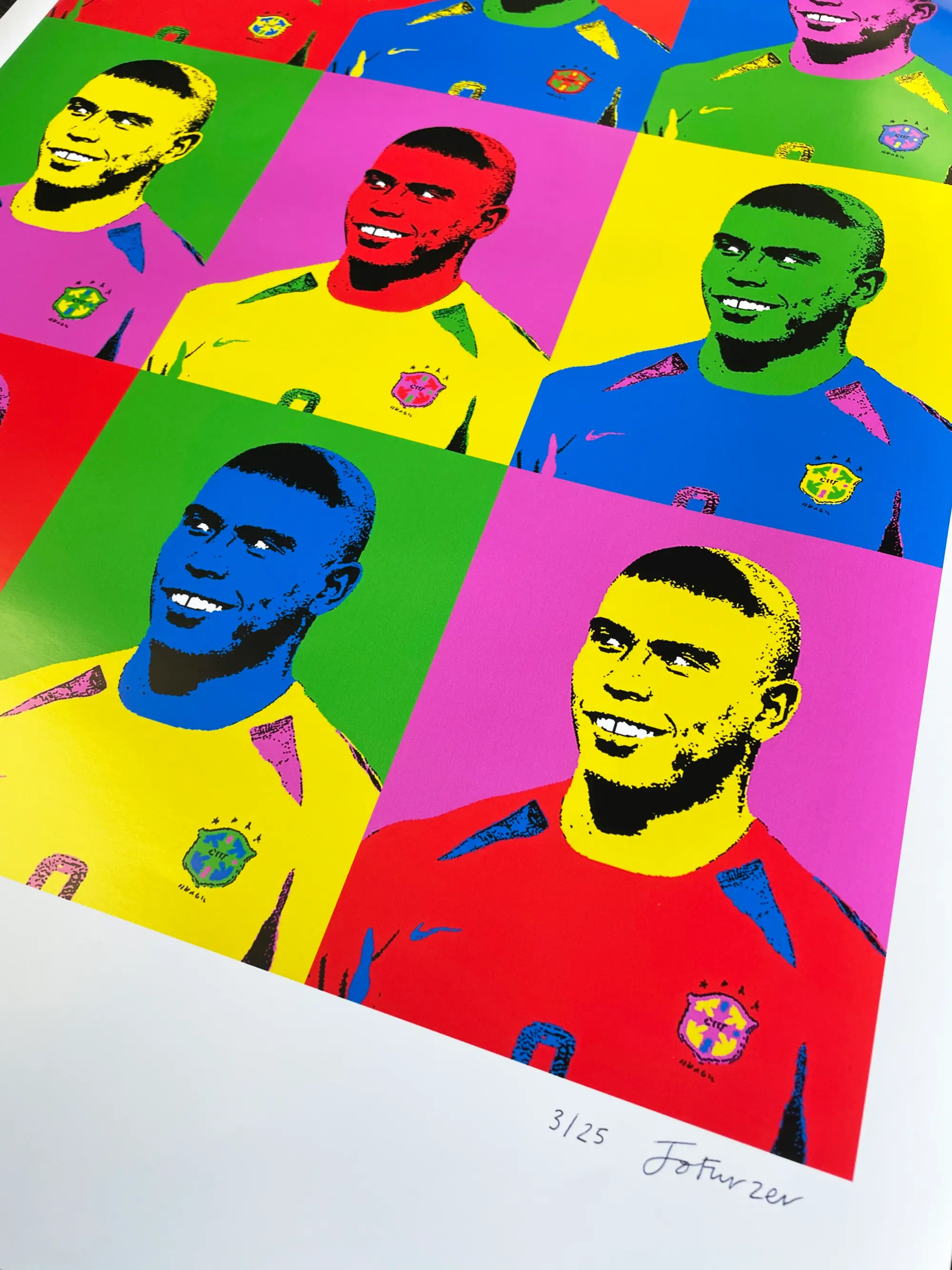 Cult Kits - RONALDO JP LIMITED EDITION PRINT