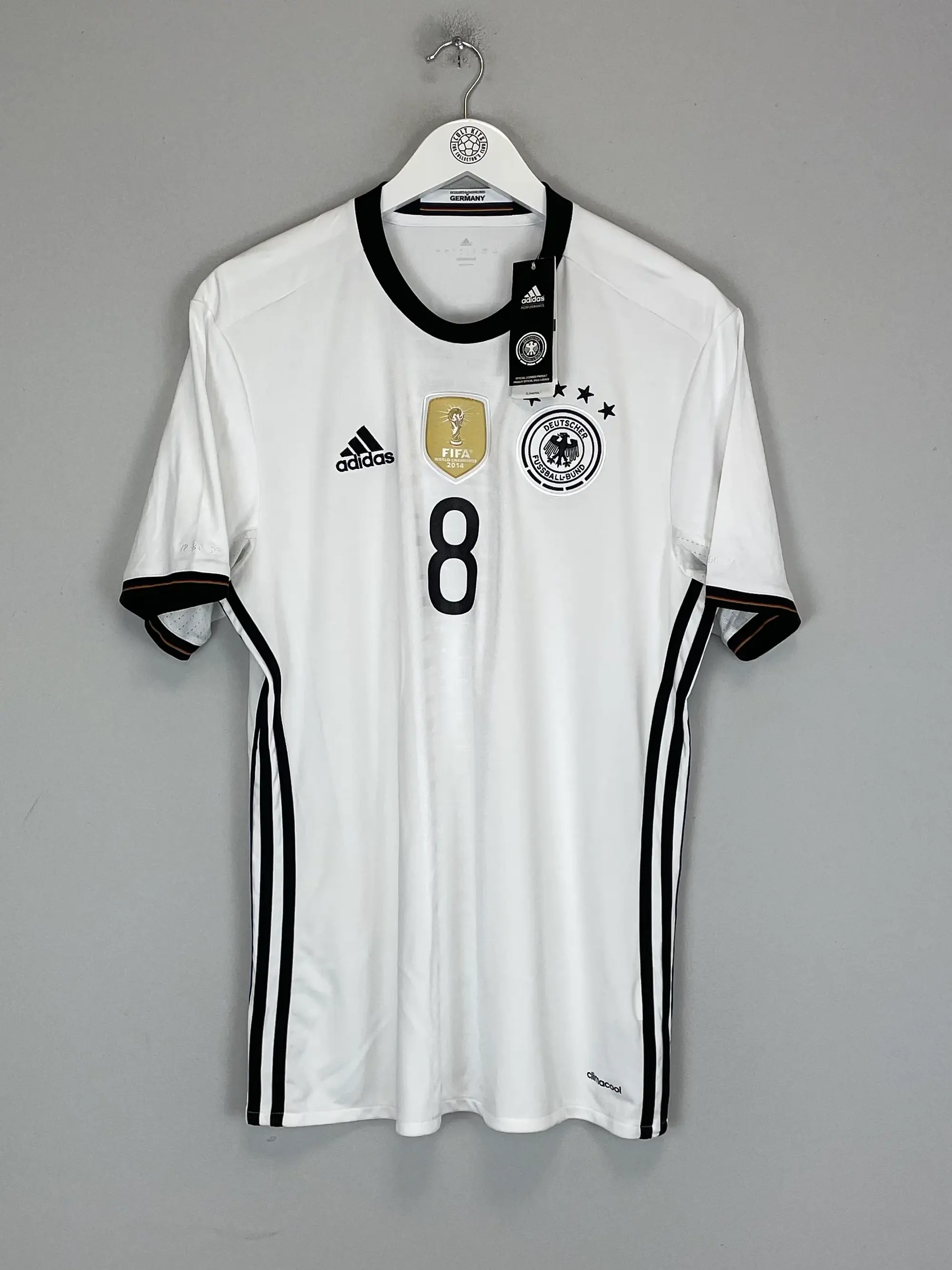 2016/17 GERMANY OZIL #8 *BNWT* HOME SHIRT (L) ADIDAS | Cult Kits