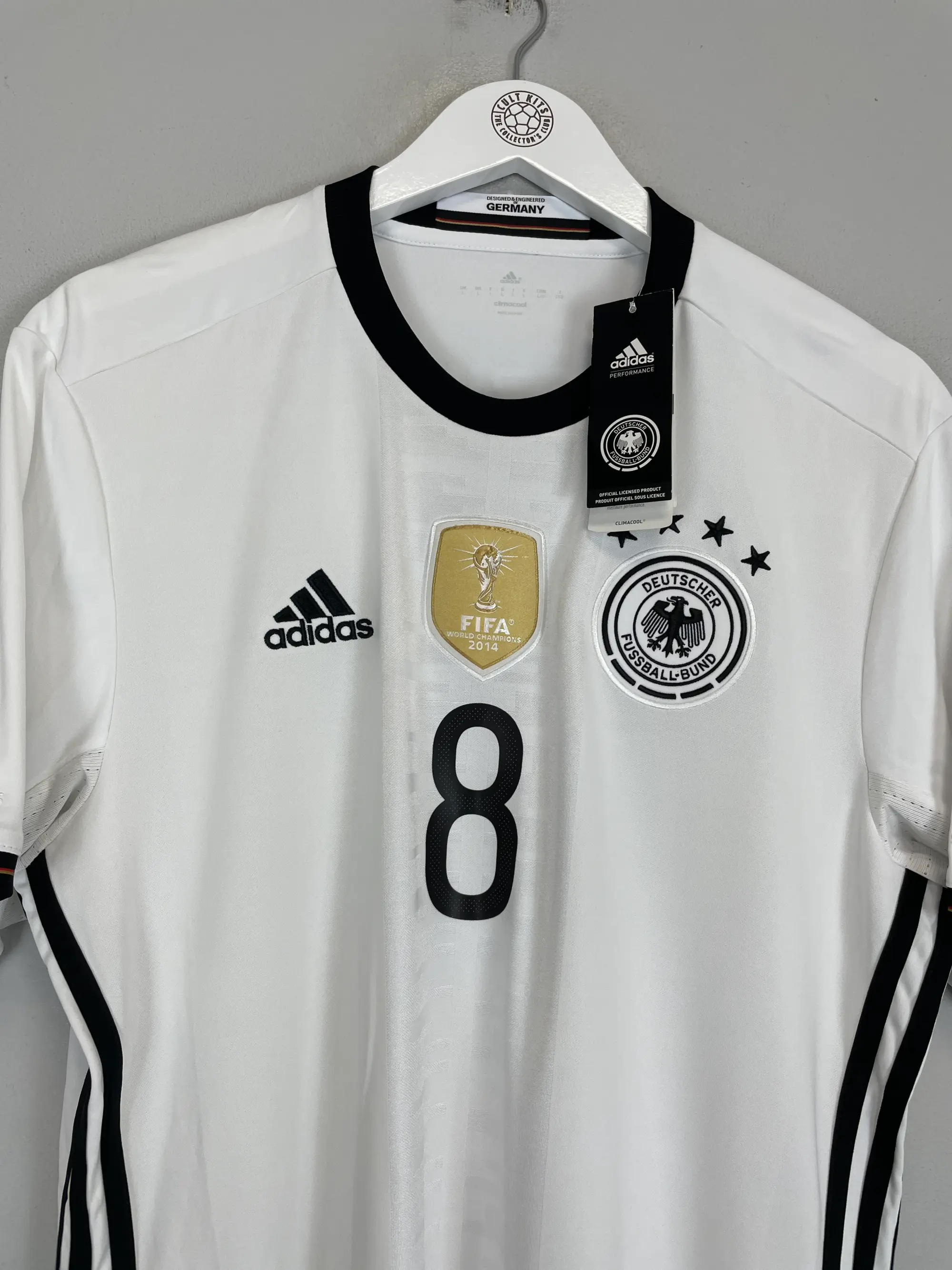 2016/17 GERMANY OZIL #8 *BNWT* HOME SHIRT (L) ADIDAS | Cult Kits