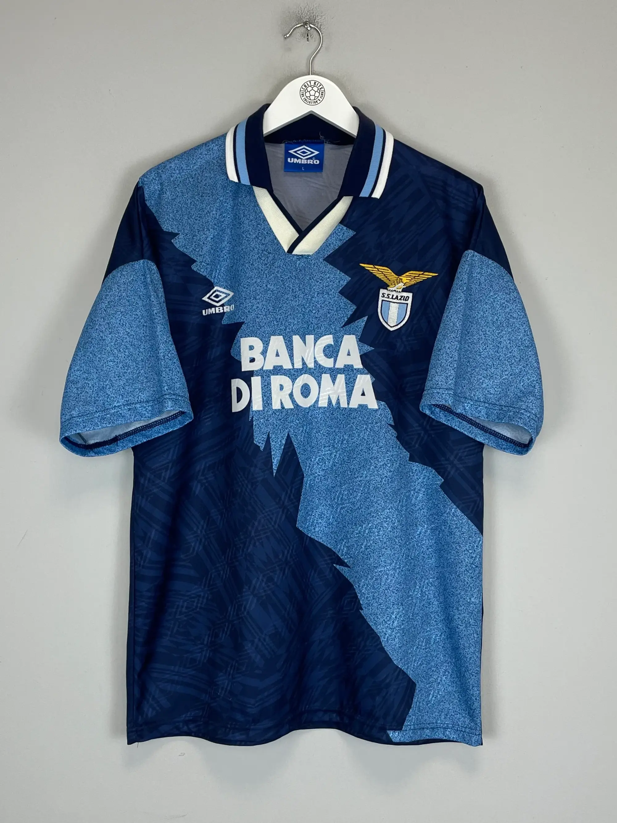 1994/96 LAZIO AWAY SHIRT (L) UMBRO | Cult Kits