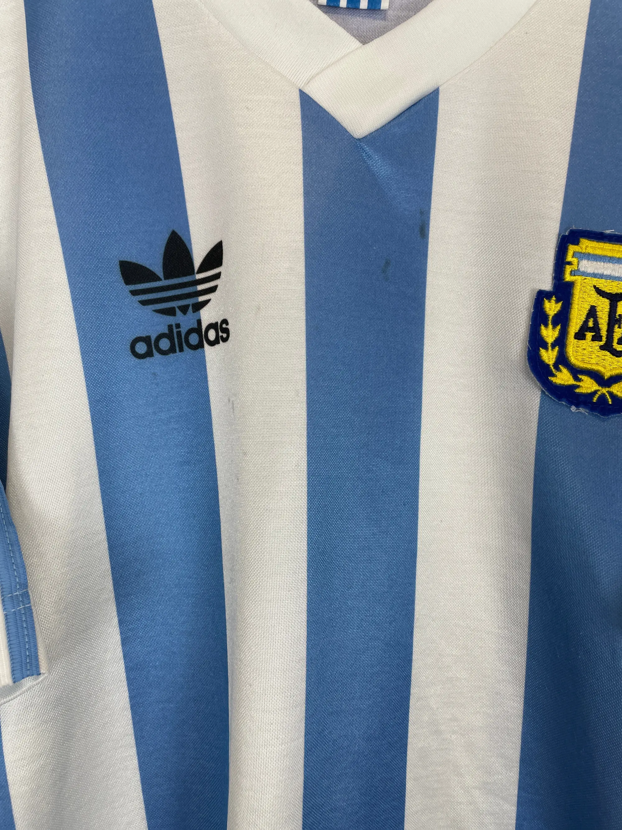 1990/91 ARGENTINA HOME SHIRT (XL) ADIDAS | Cult Kits