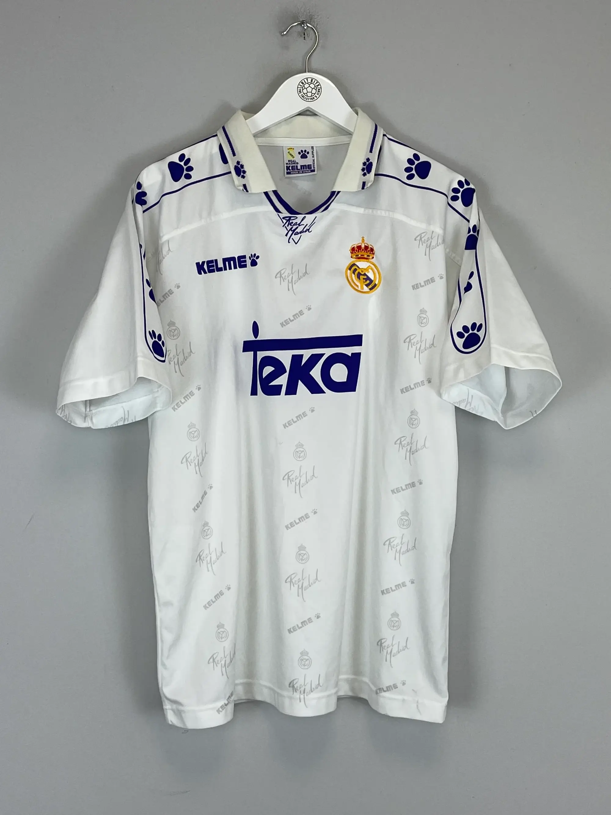 1994/96 REAL MADRID HOME SHIRT (XL) KELME | Cult Kits