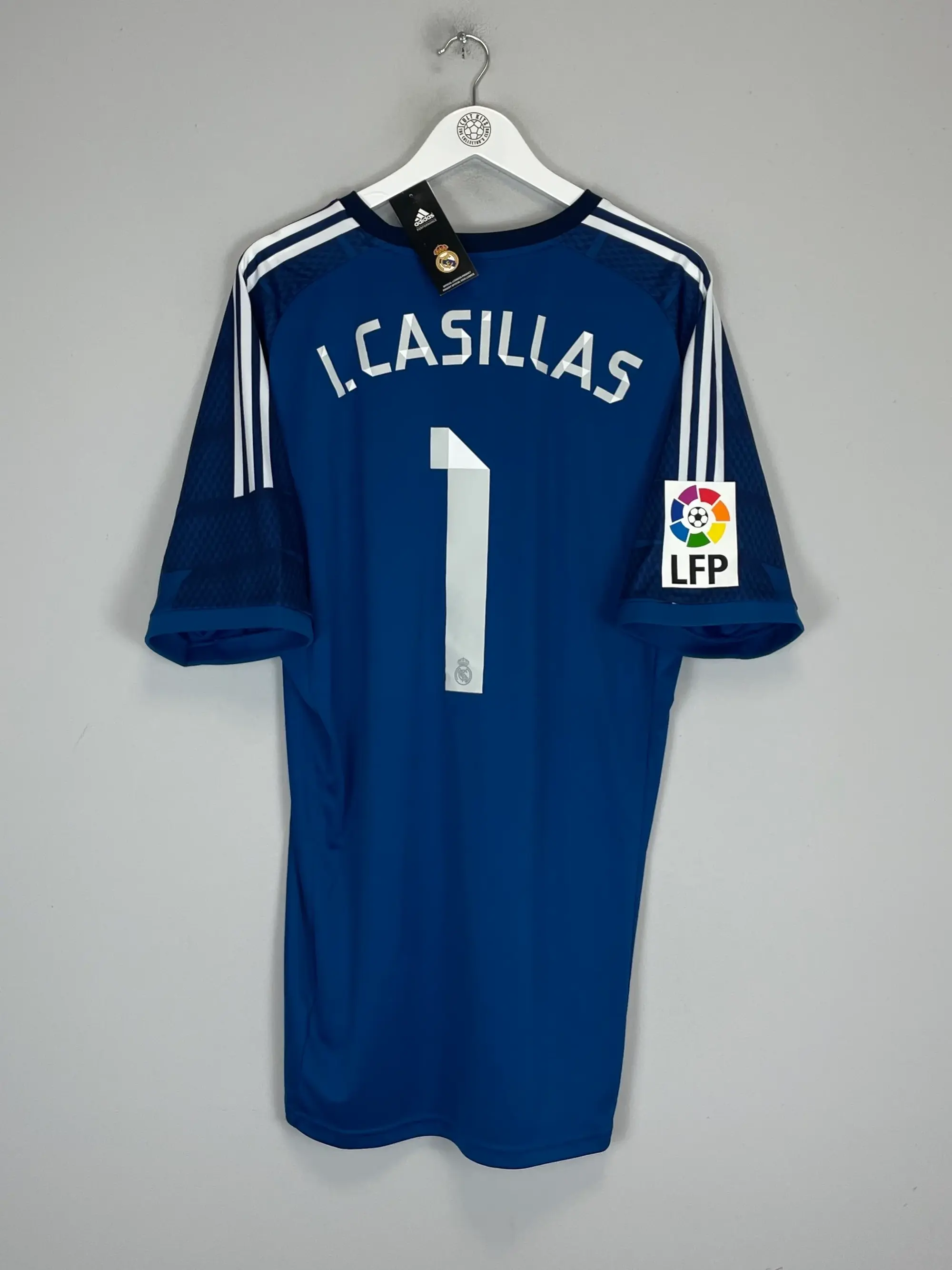 2014/15 REAL MADRID CASILLAS #1 *BNWT* GK SHIRT (XL) ADIDAS | Cult Kits