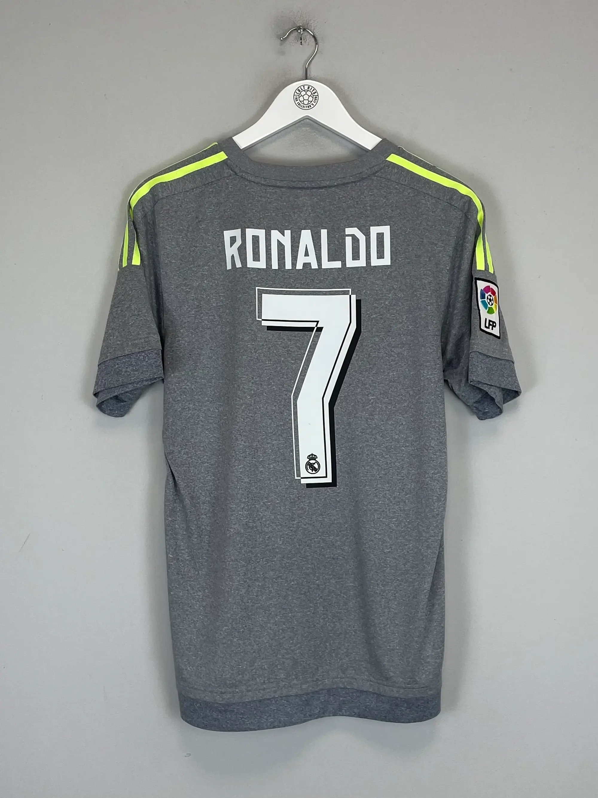 2015/16 REAL MADRID RONALDO #7 AWAY SHIRT (M) ADIDAS | Cult Kits