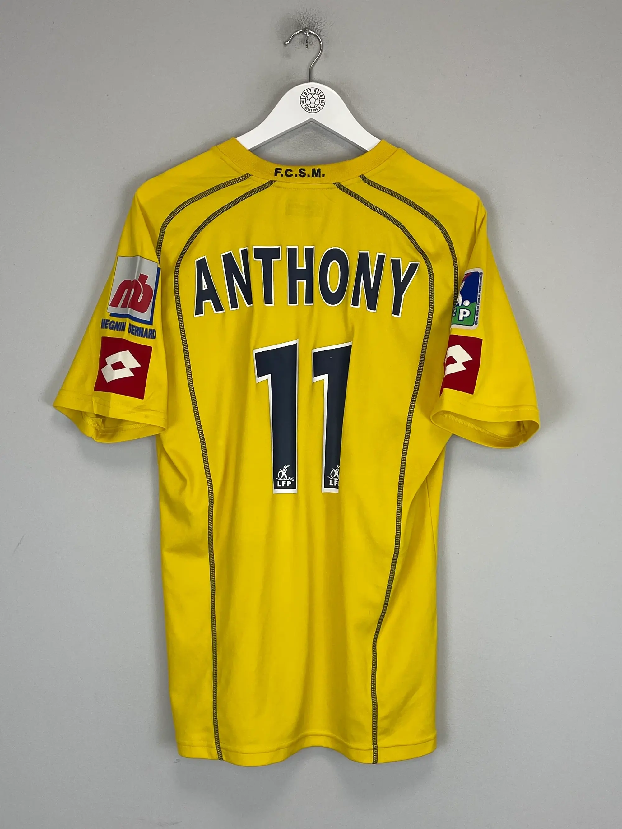 2004/05 FC SOCHAUX ANTHONY #11 HOME SHIRT (XL) LOTTO | Cult Kits