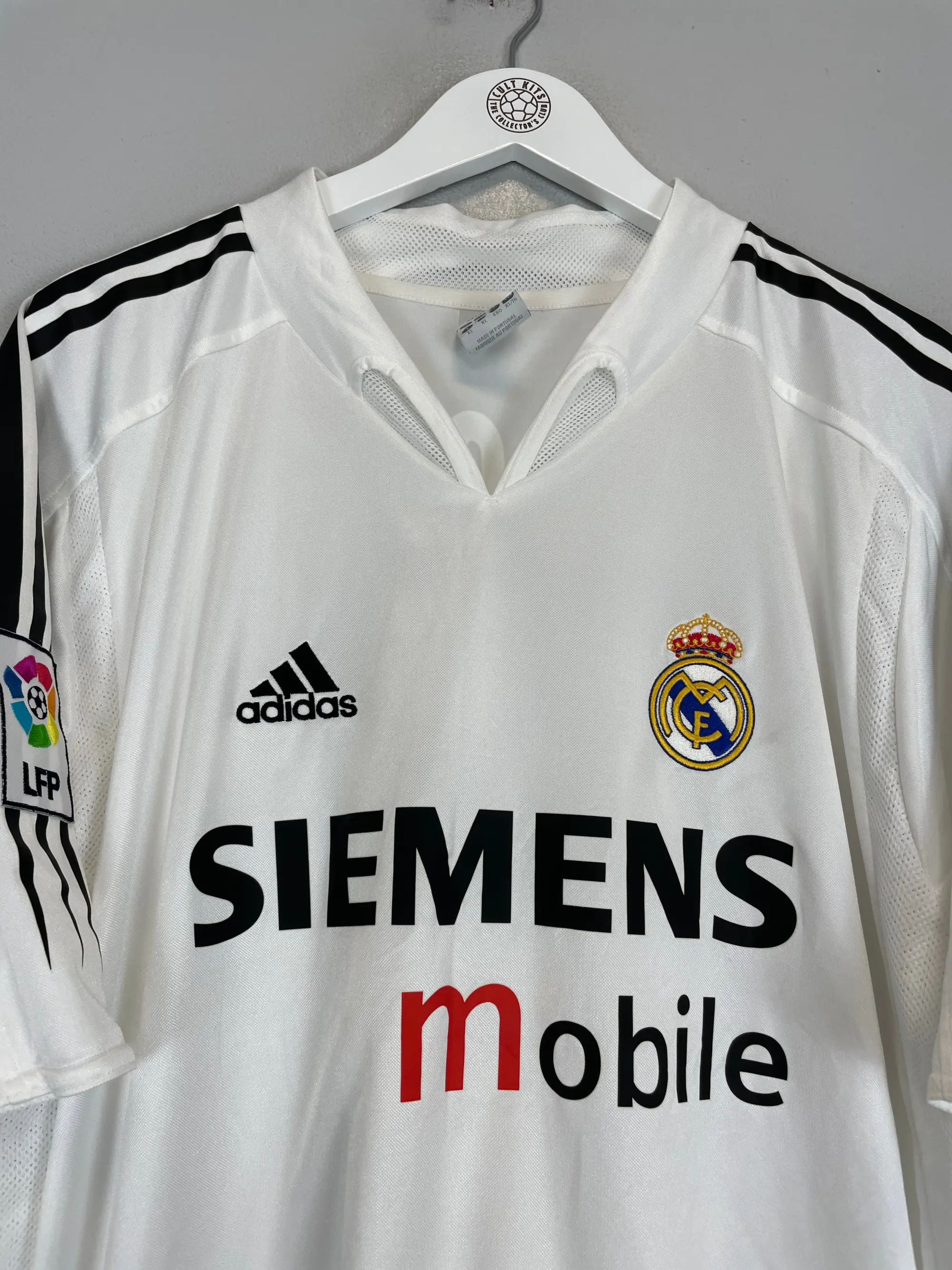 2004/05 REAL MADRID ZIDANE #5 HOME SHIRT (XL) ADIDAS | Cult Kits
