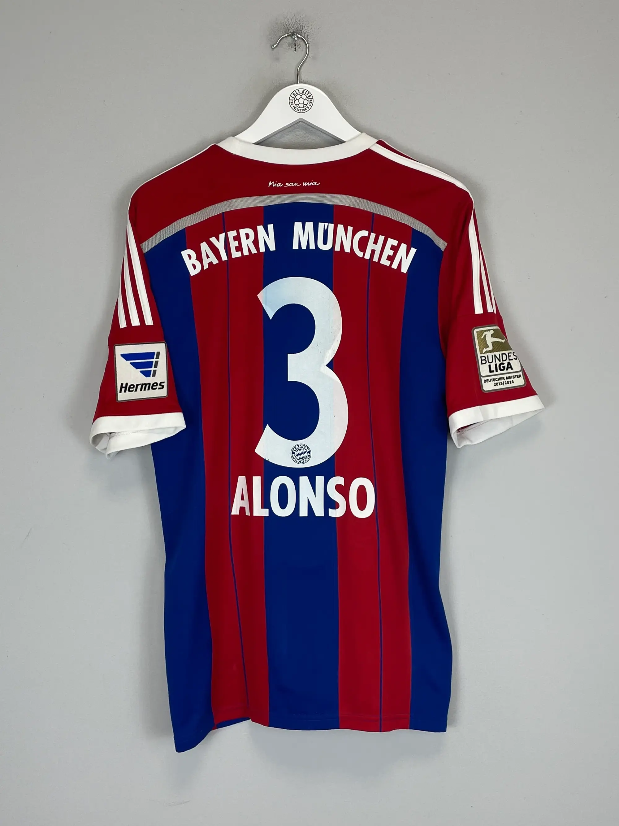 2014/15 BAYERN MUNICH ALONSO #3 HOME SHIRT (L) ADIDAS | Cult Kits