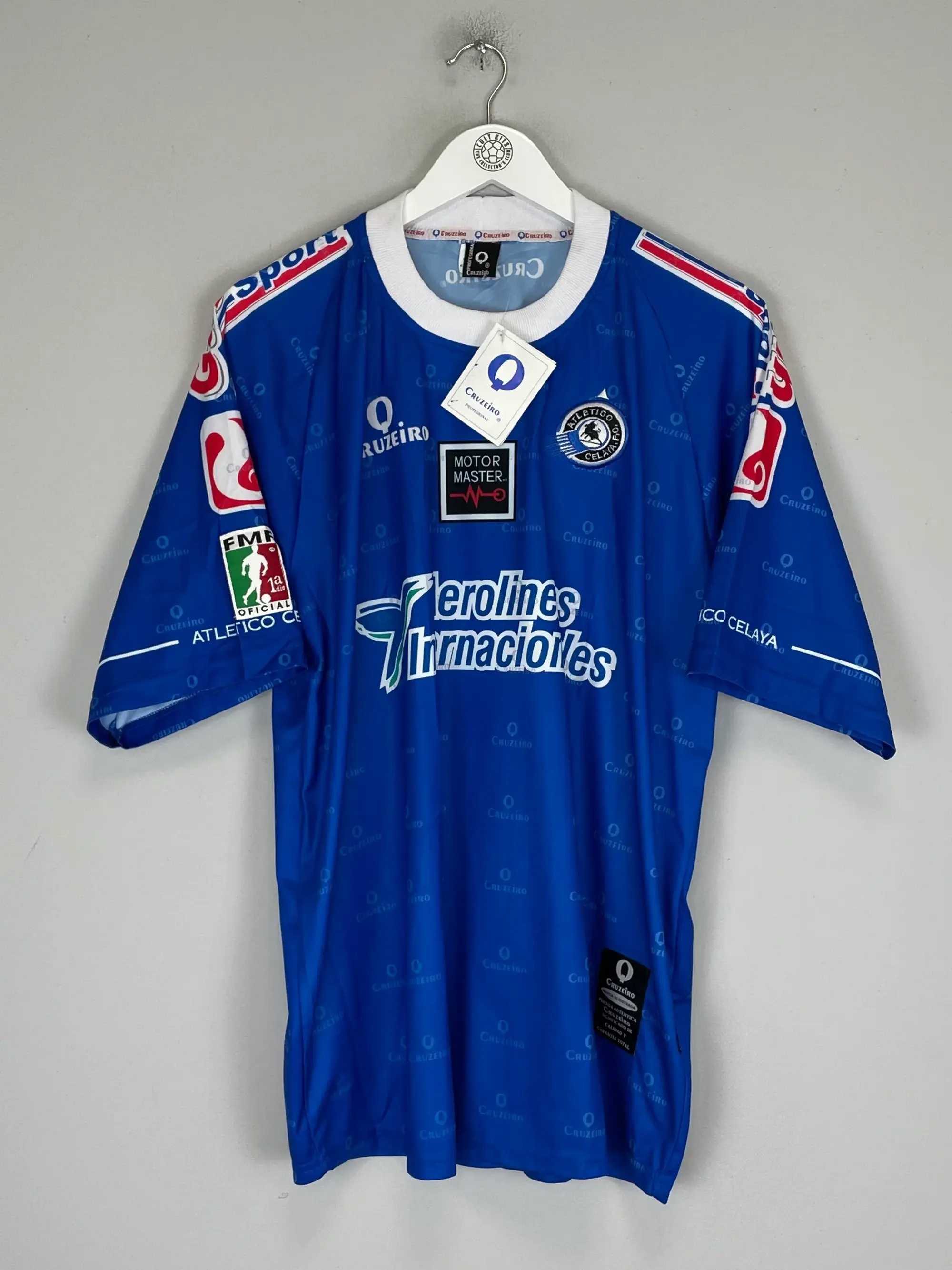 2002/03 ATLETICO CELAYA *BNWT* TRAINING SHIRT (XL) CRUZEIRO | Cult Kits