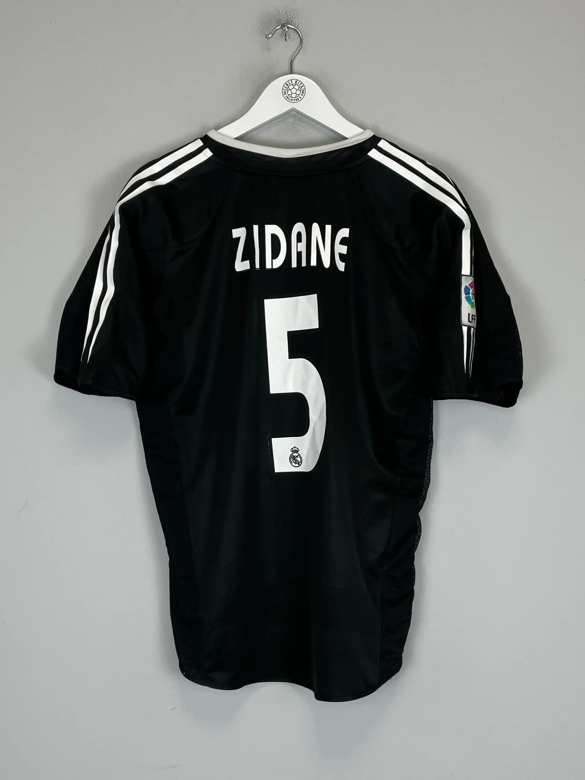 2004/05 REAL MADRID ZIDANE #5 AWAY SHIRT (M) ADIDAS | Cult Kits