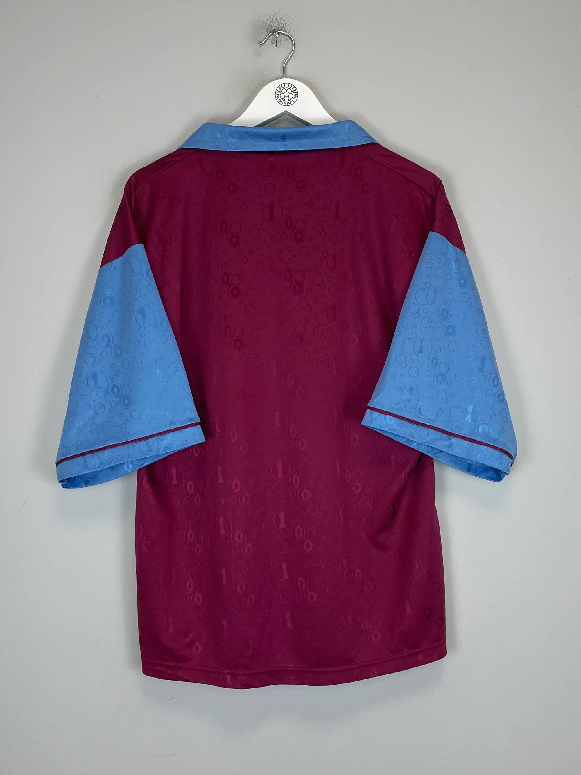 1995/96 WEST HAM HOME SHIRT (L) PONY | Cult Kits