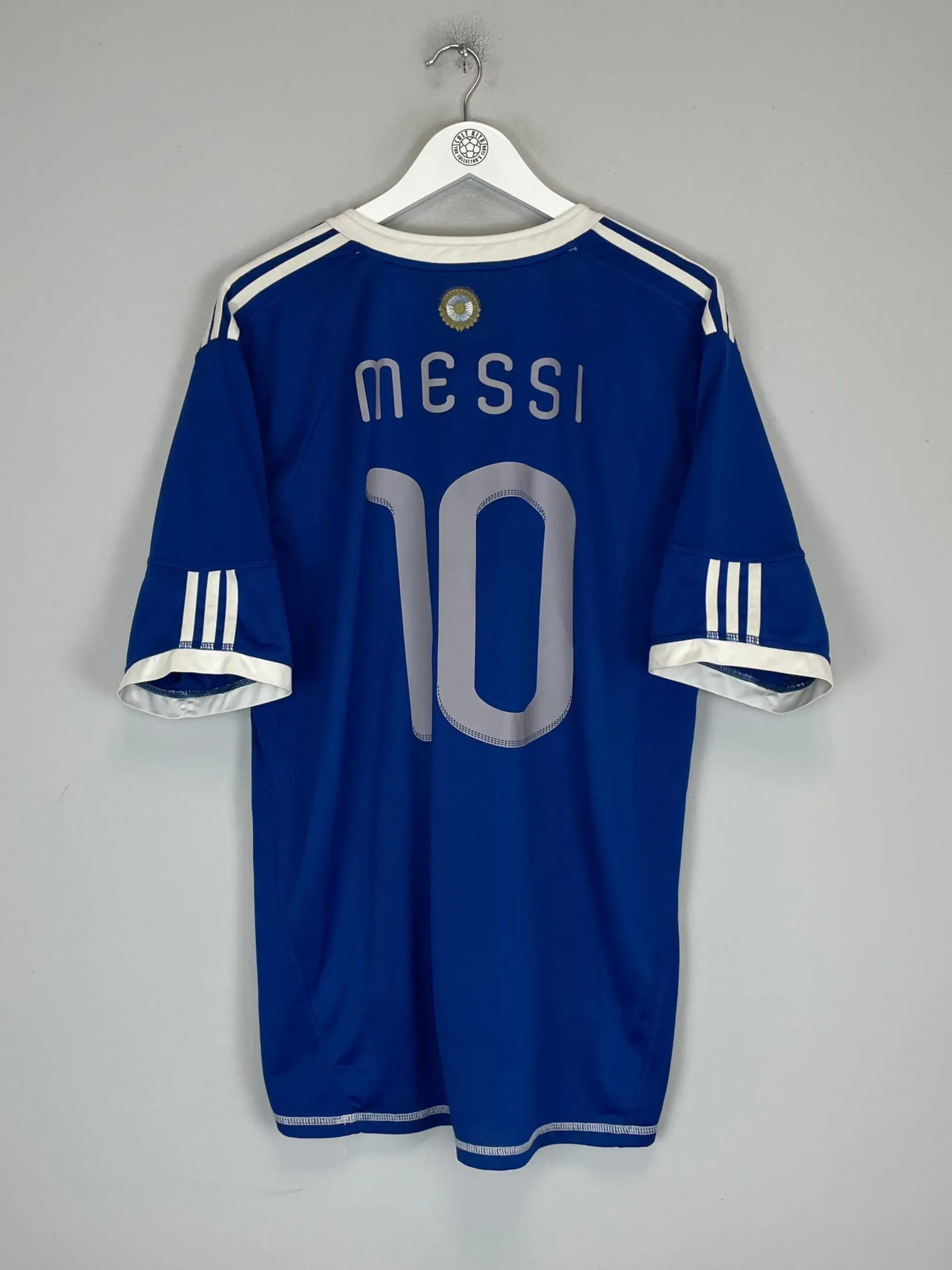 2010/11 ARGENTINA MESSI #10 AWAY SHIRT (XL) ADIDAS | Cult Kits