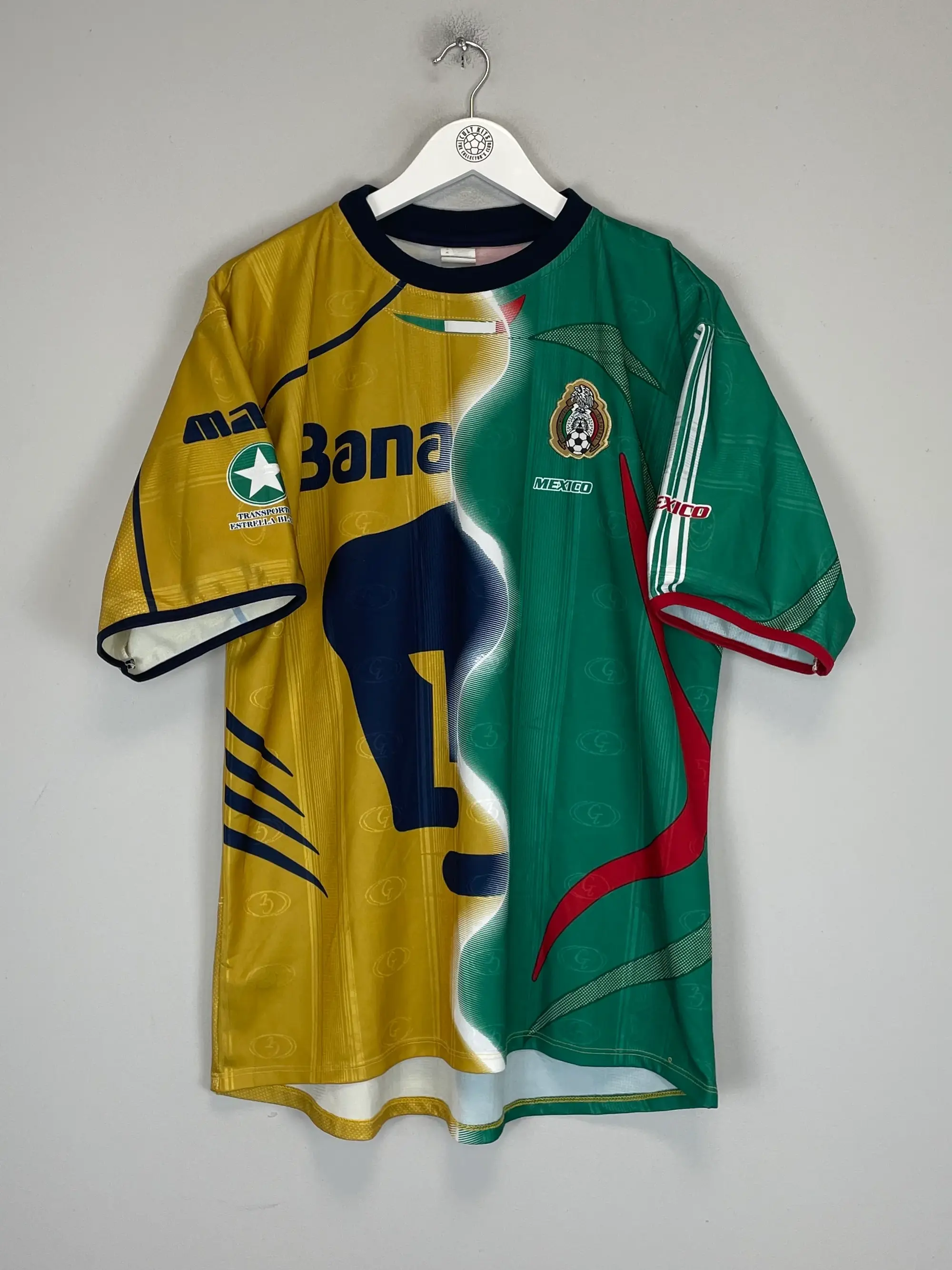 2008/09 MEXICO X PUMAS MASHUP SHIRT (L) OM | Cult Kits