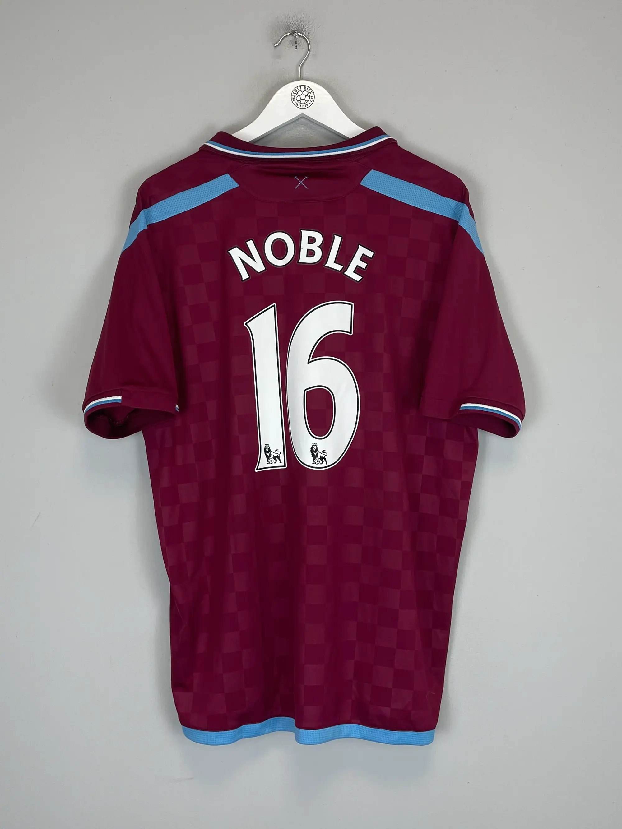 2009/10 WEST HAM NOBLE #16 HOME SHIRT (M) UMBRO | Cult Kits