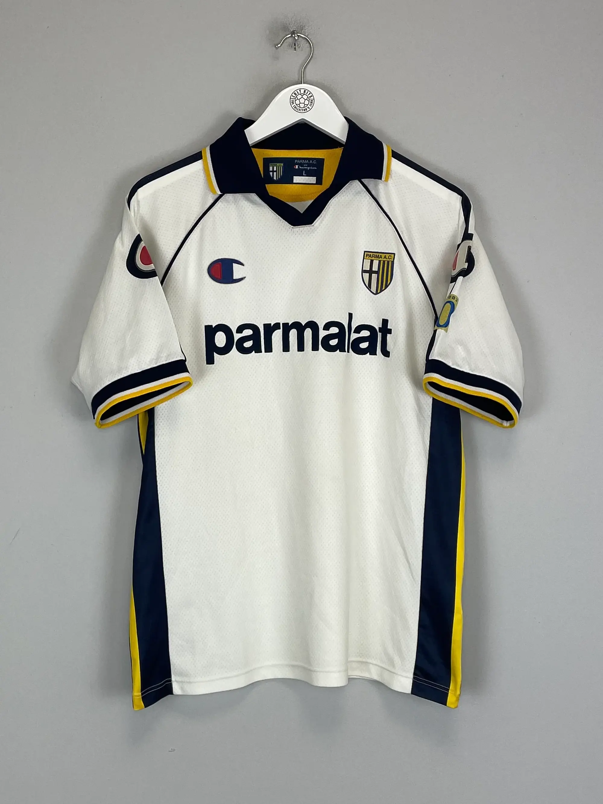 2003/04 PARMA AWAY SHIRT (L) CHAMPION | Cult Kits
