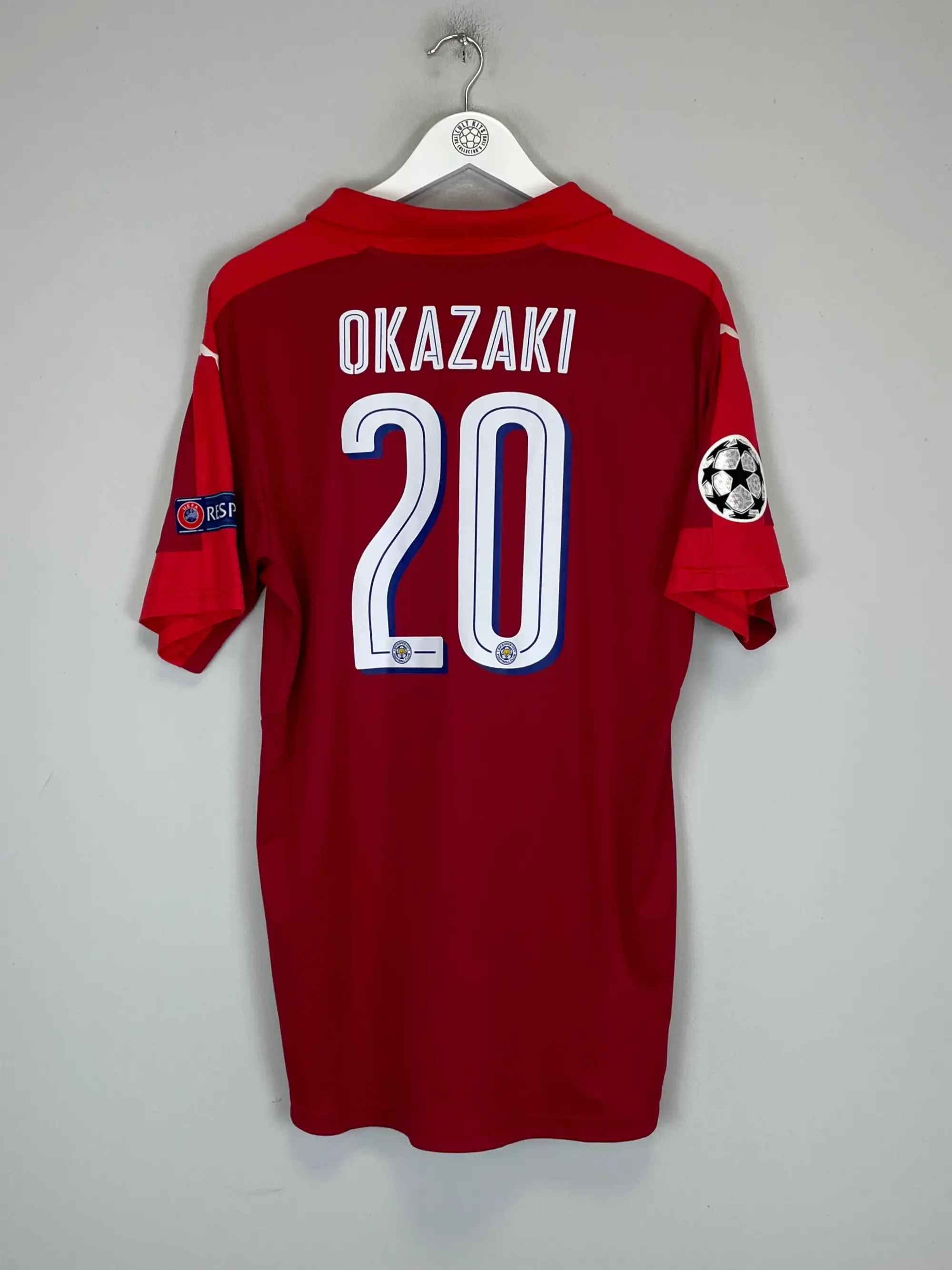 2016/17 LEICESTER CITY OKAZAKI #20 C/L AWAY SHIRT (L) PUMA | Cult Kits