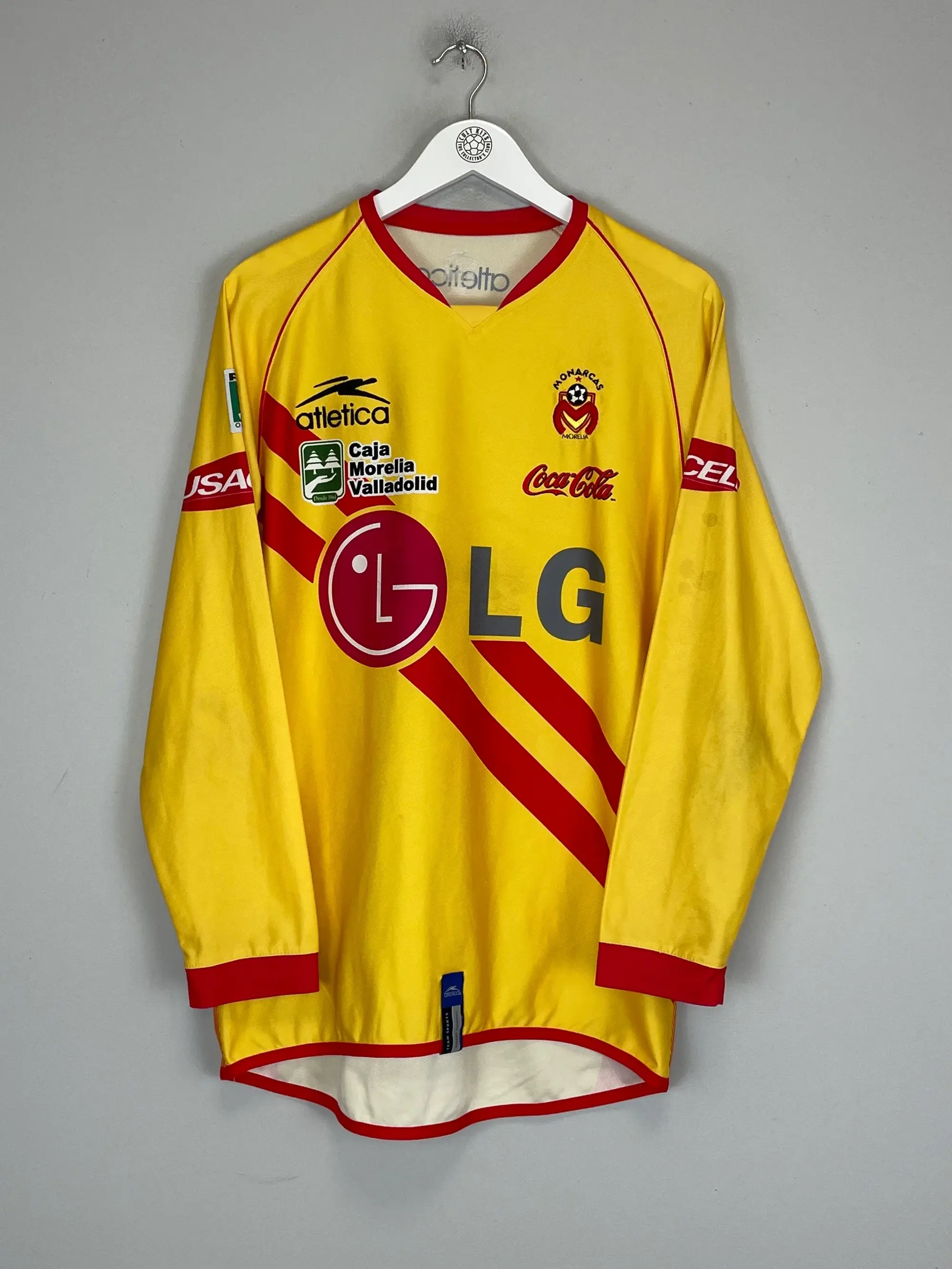 2006/07 MONARCAS MORELIA L/S HOME SHIRT (S) ATLETICA | Cult Kits