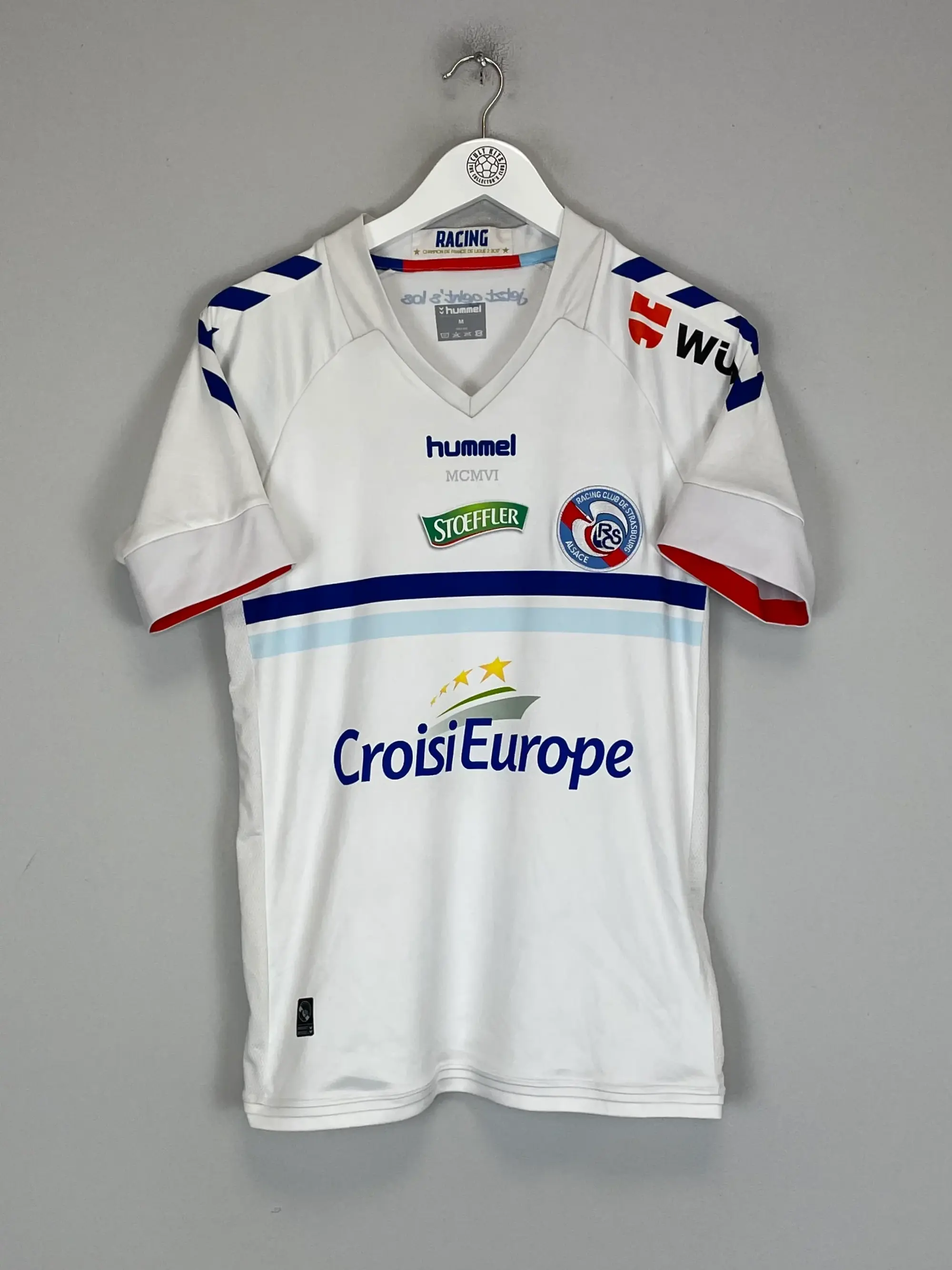 2017/18 STRASBOURG AWAY SHIRT (M) HUMMEL | Cult Kits