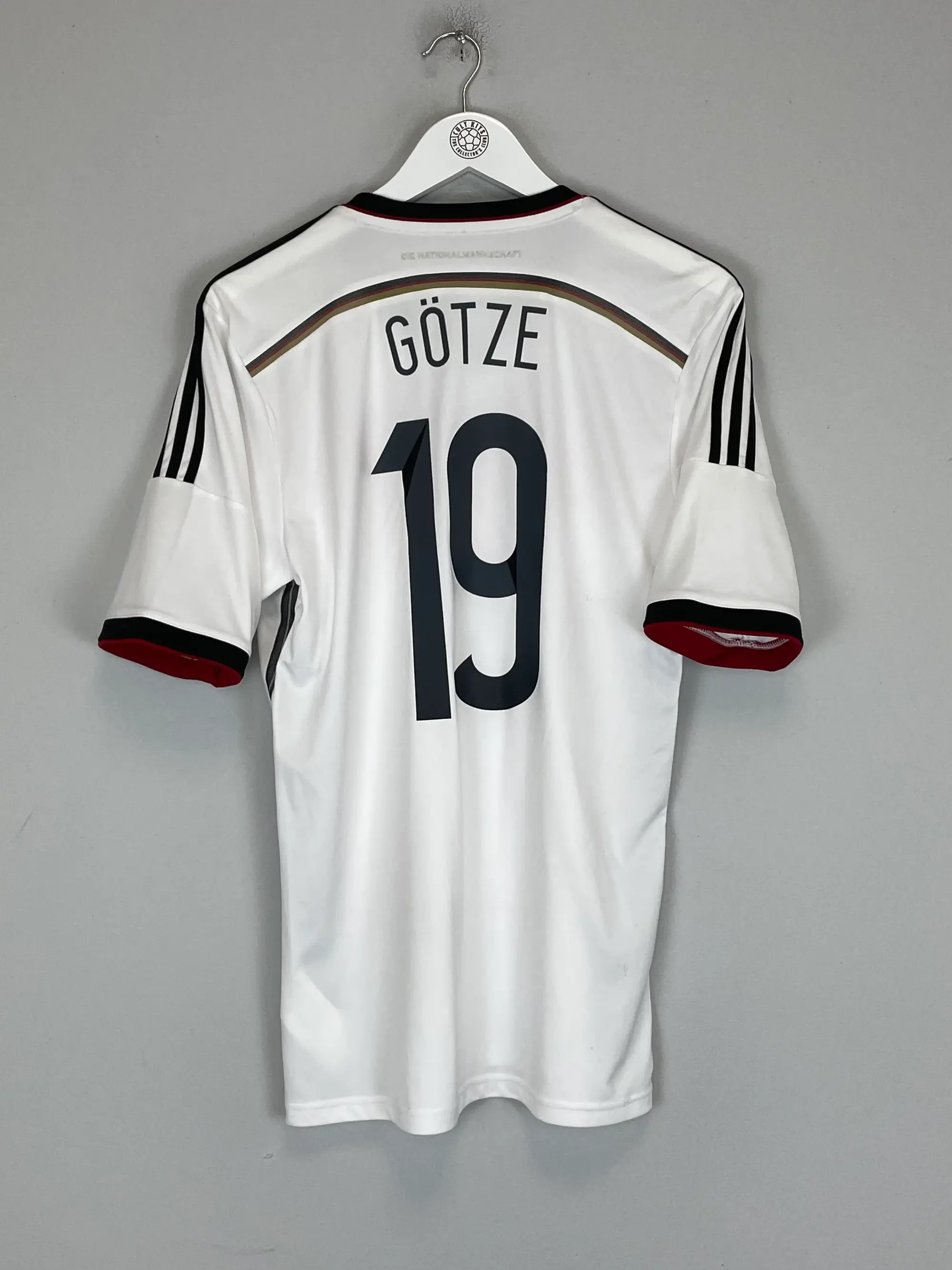 2014/15 GERMANY GOTZE #19 HOME SHIRT (M) ADIDAS | Cult Kits