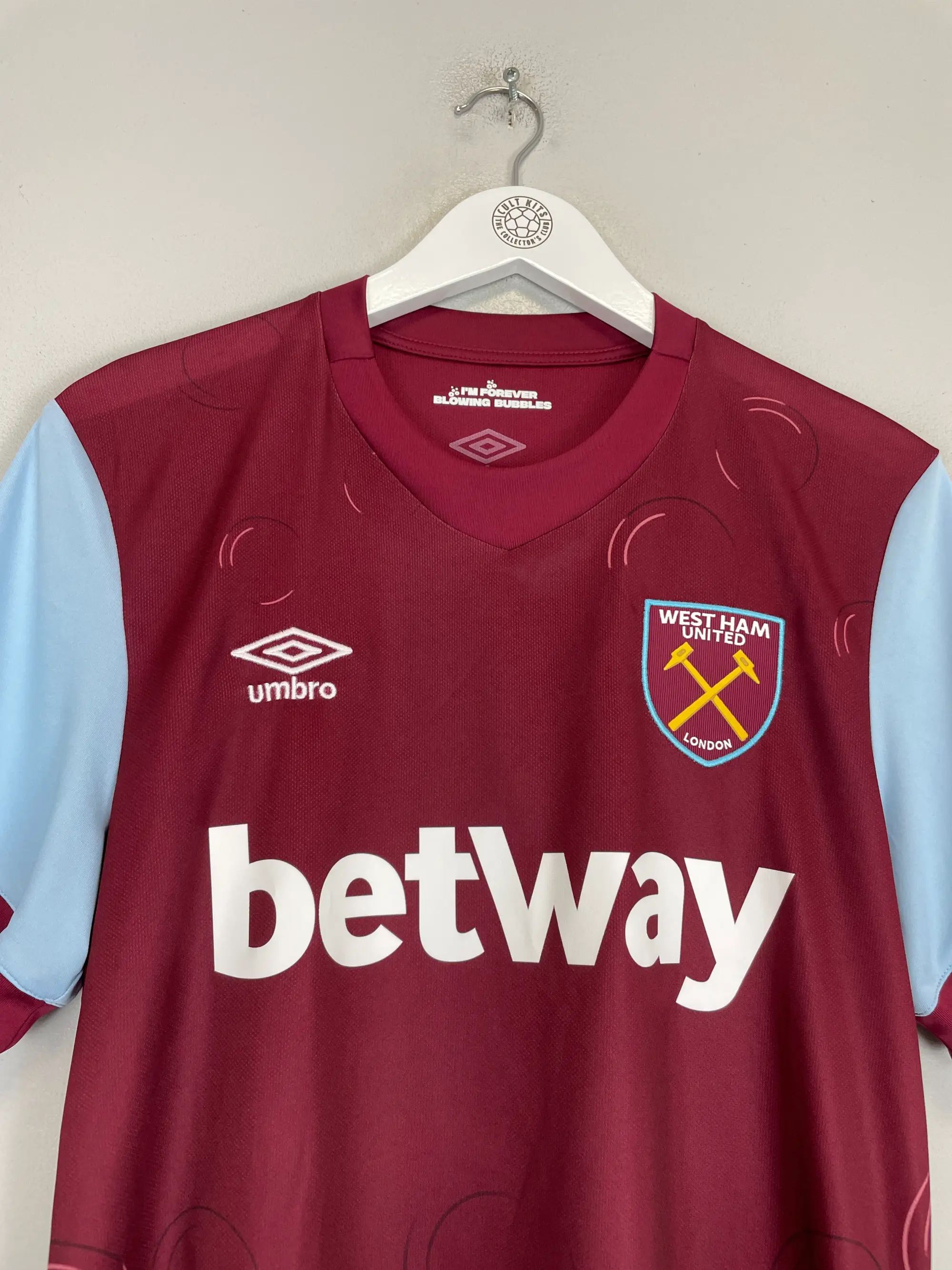 2023/24 WEST HAM BOWEN #20 HOME SHIRT (M) UMBRO | Cult Kits
