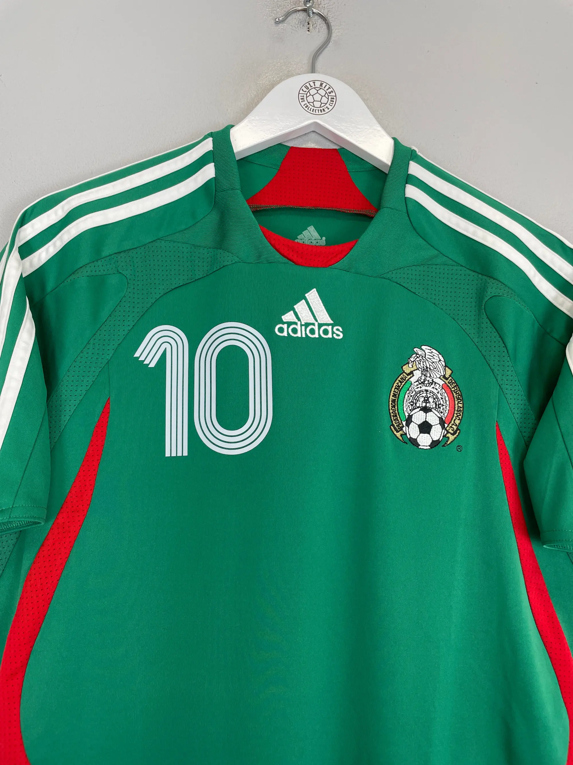 2007/08 MEXICO C.BLANCO #10 HOME SHIRT (S) ADIDAS | Cult Kits