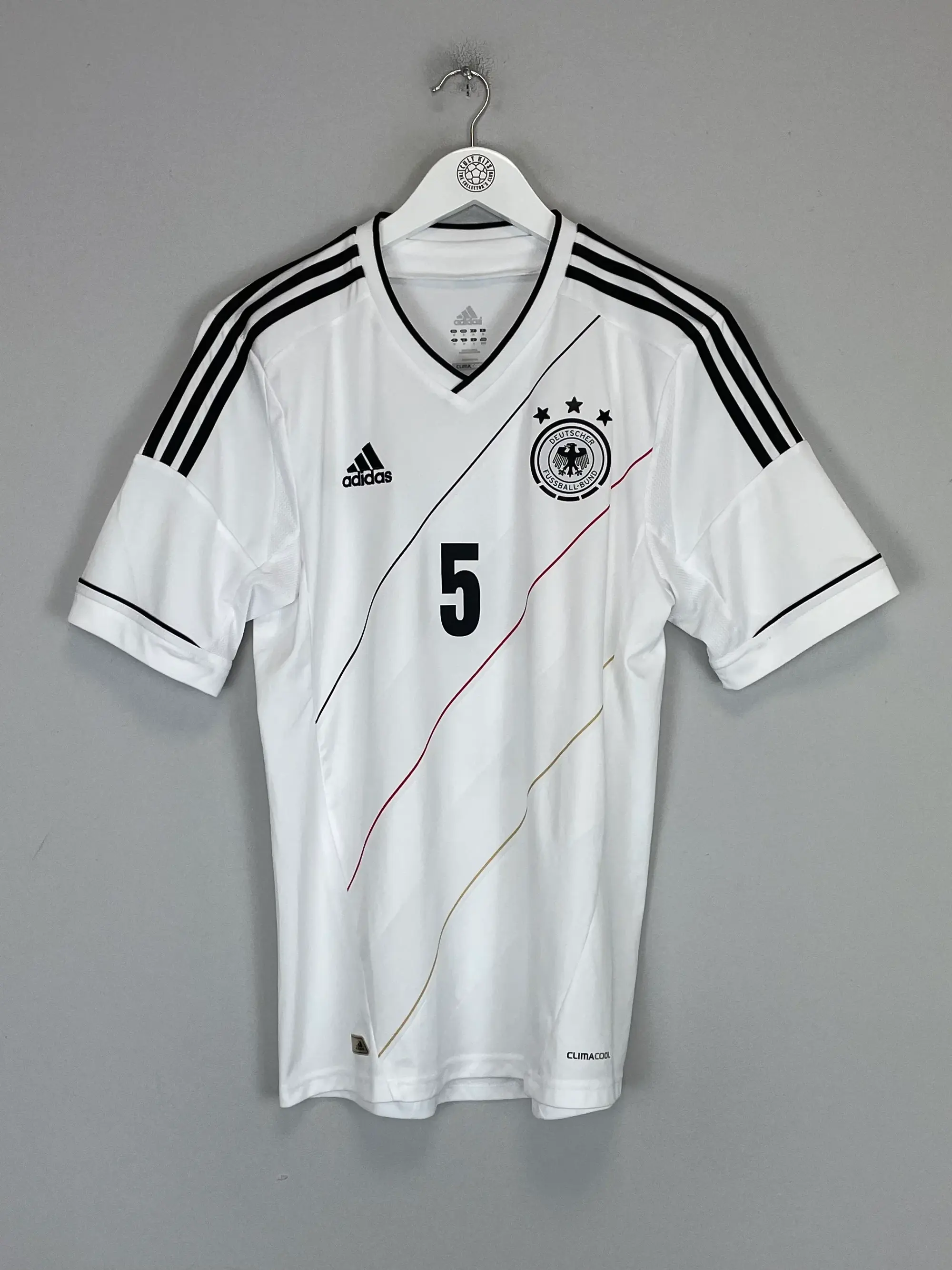 2012/14 GERMANY HUMMELS #5 HOME SHIRT (M) ADIDAS | Cult Kits