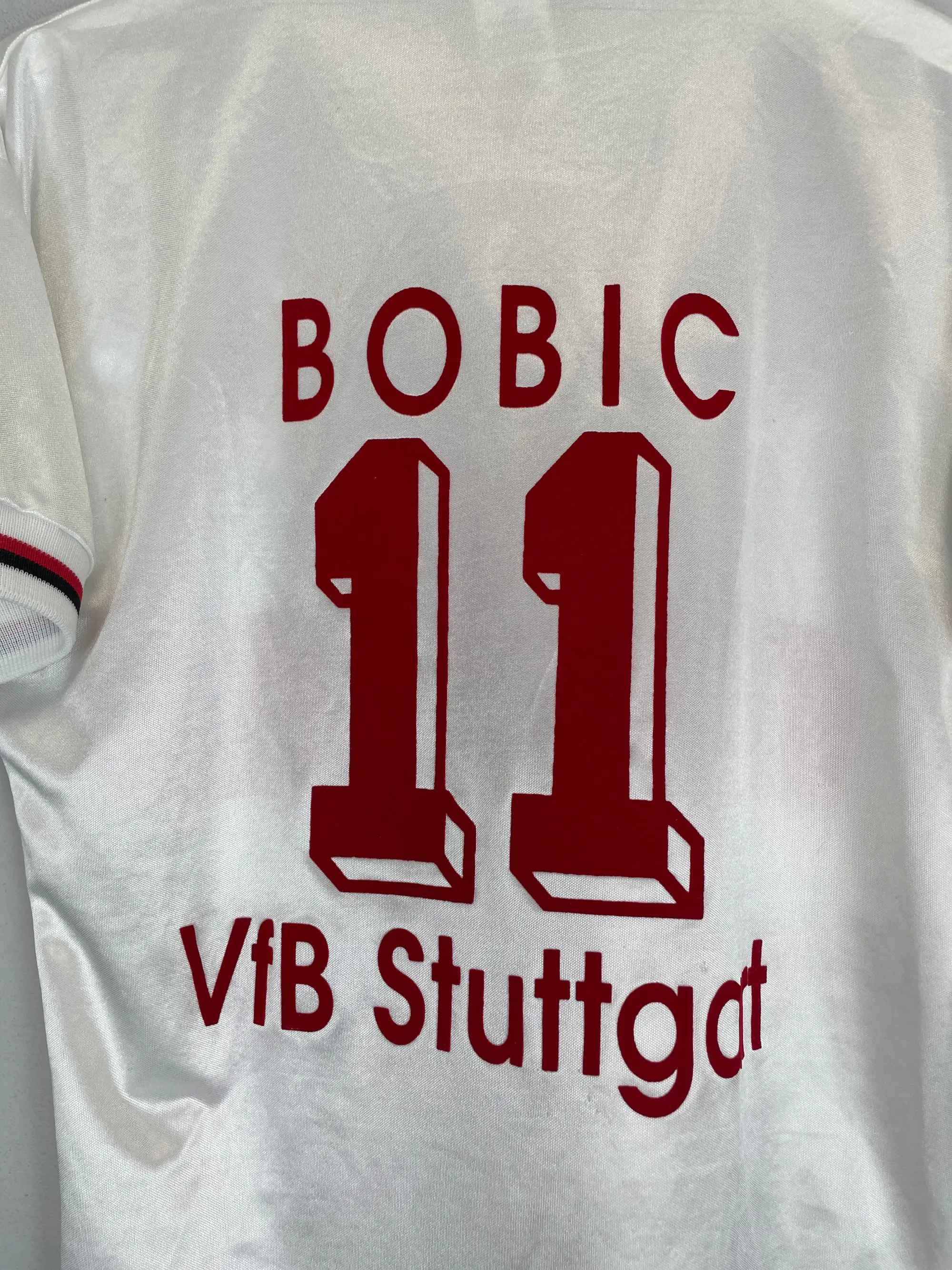 1993/95 STUTTGART BOBIC #11 HOME SHIRT (S) ADIDAS | Cult Kits