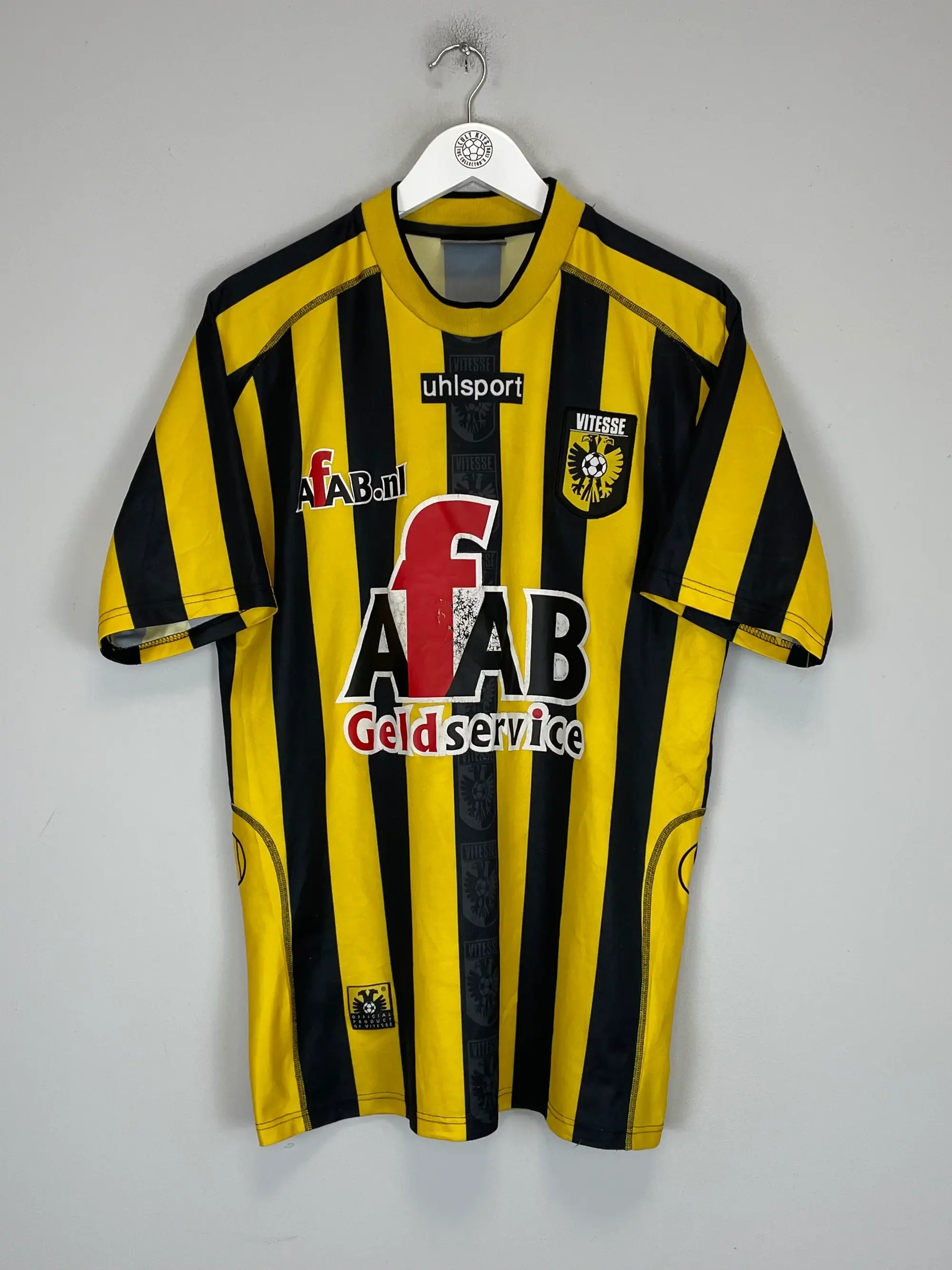 2007/08 VITESSE VREVEN #2 HOME SHIRT (XXL) UHLSPORT | Cult Kits