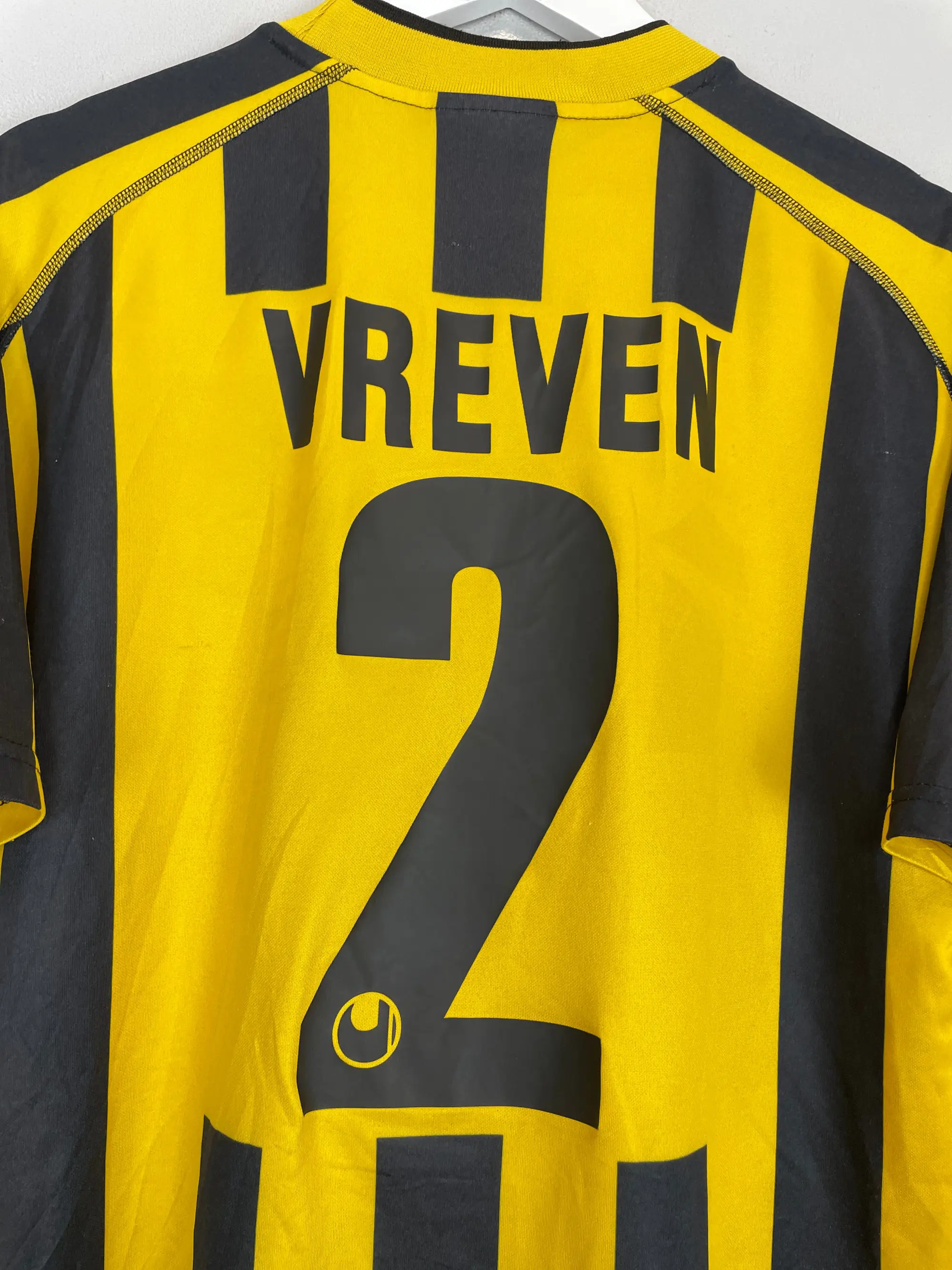 2007/08 VITESSE VREVEN #2 HOME SHIRT (XXL) UHLSPORT | Cult Kits