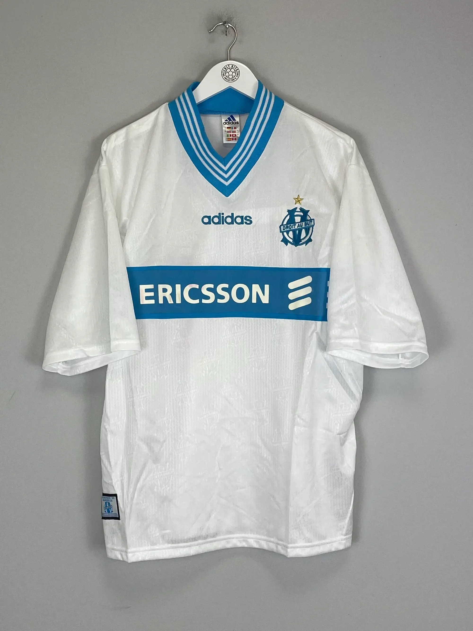 1997/98 MARSEILLE HOME SHIRT (L) ADIDAS | Cult Kits