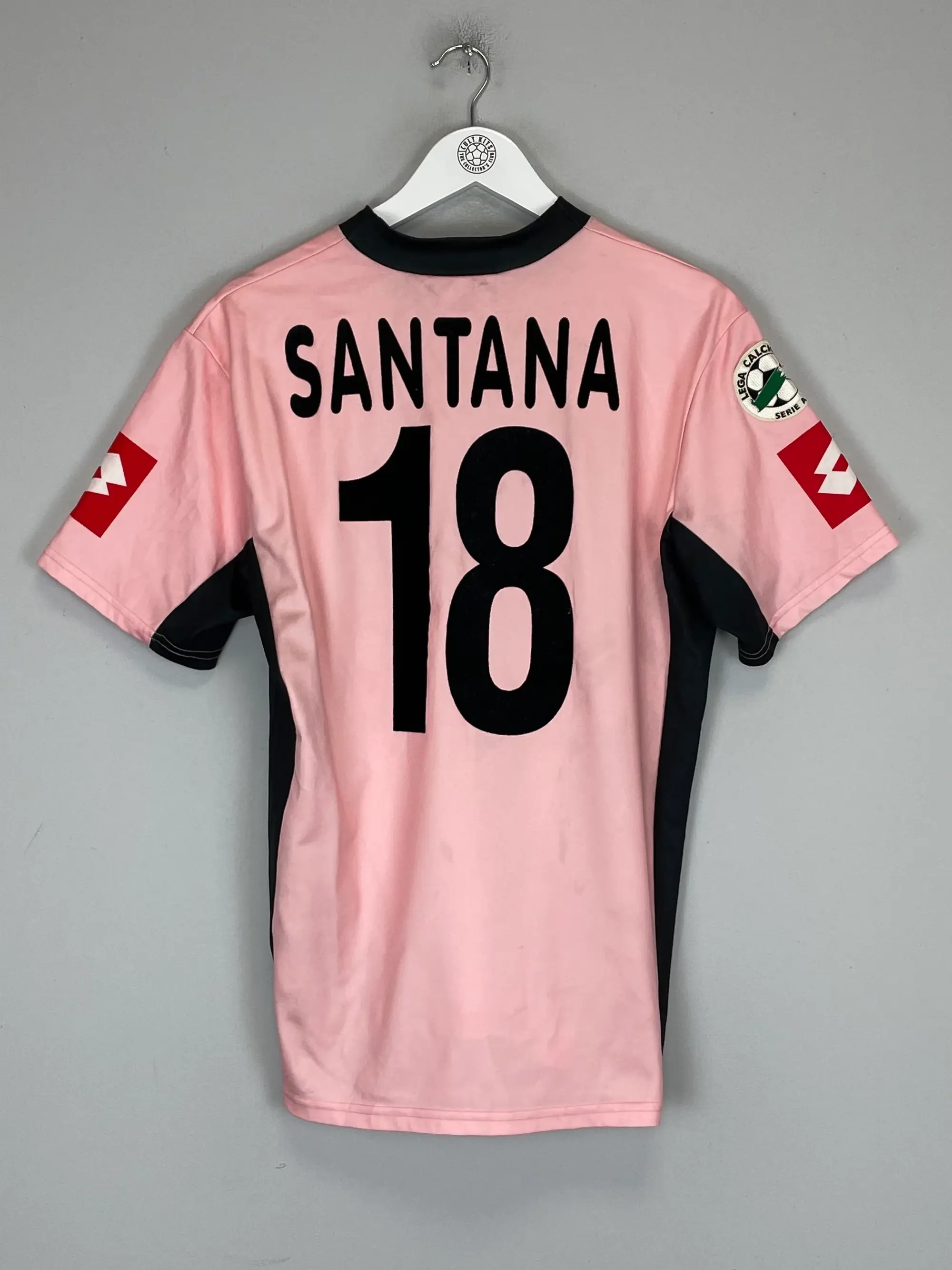 2004/05 PALERMO SANTANA #18 *MATCH ISSUE* HOME SHIRT (M) LOTTO | Cult Kits