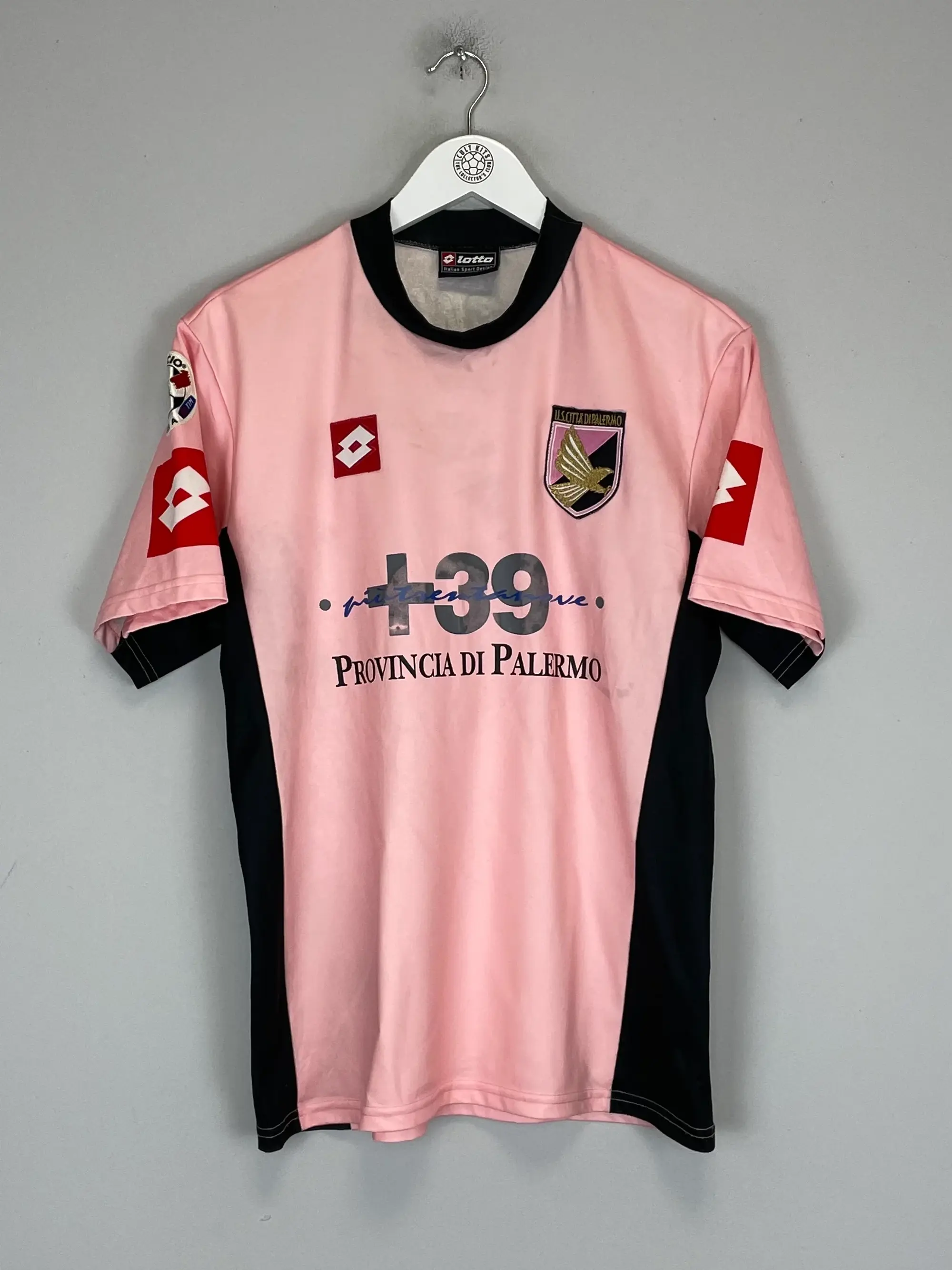 2004/05 PALERMO SANTANA #18 *MATCH ISSUE* HOME SHIRT (M) LOTTO | Cult Kits