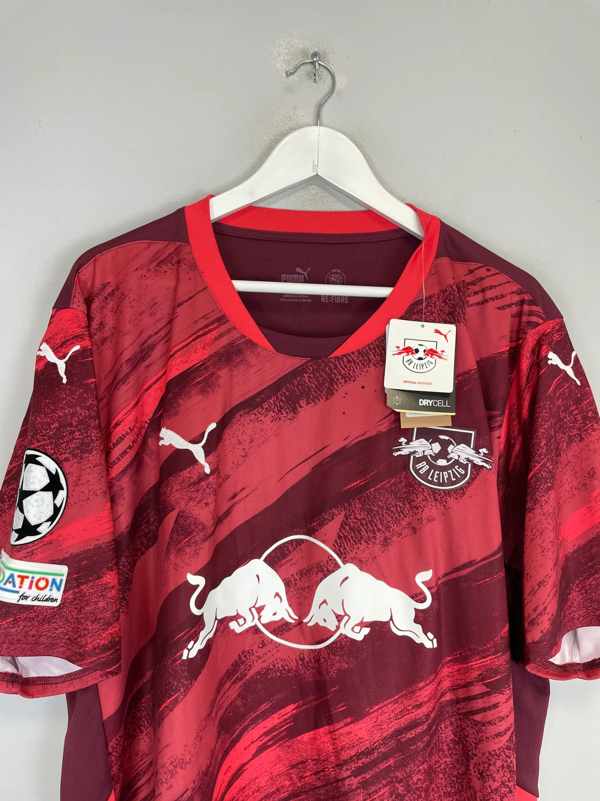 2024/25 RED BULL LEIPZIG OLMO #7 *BNWT* C/L AWAY SHIRT (XXL) PUMA | Cult Kits