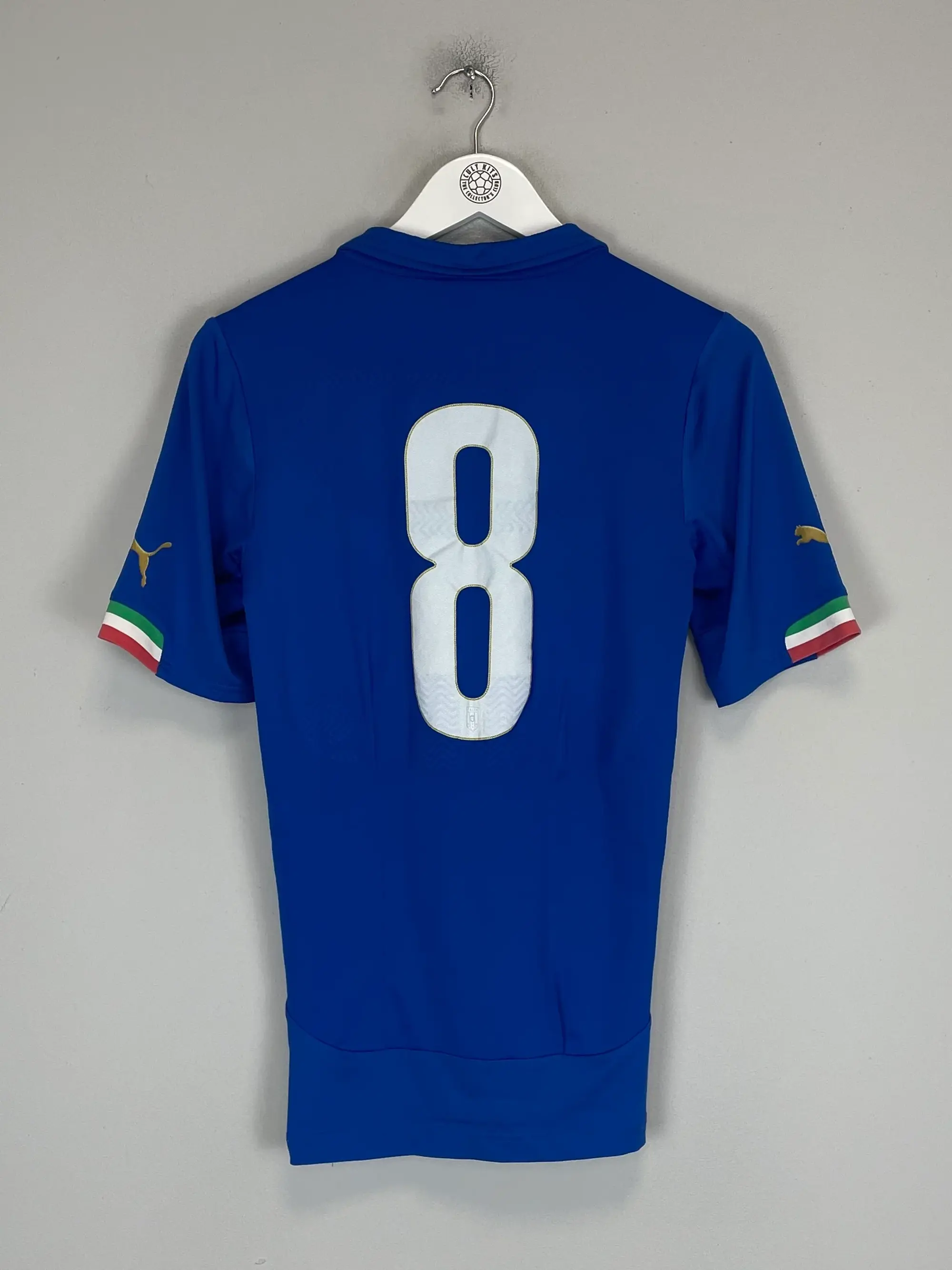 2014/15 ITALY #8 *PLAYER ISSUE* HOME SHIRT (M) PUMA | Cult Kits