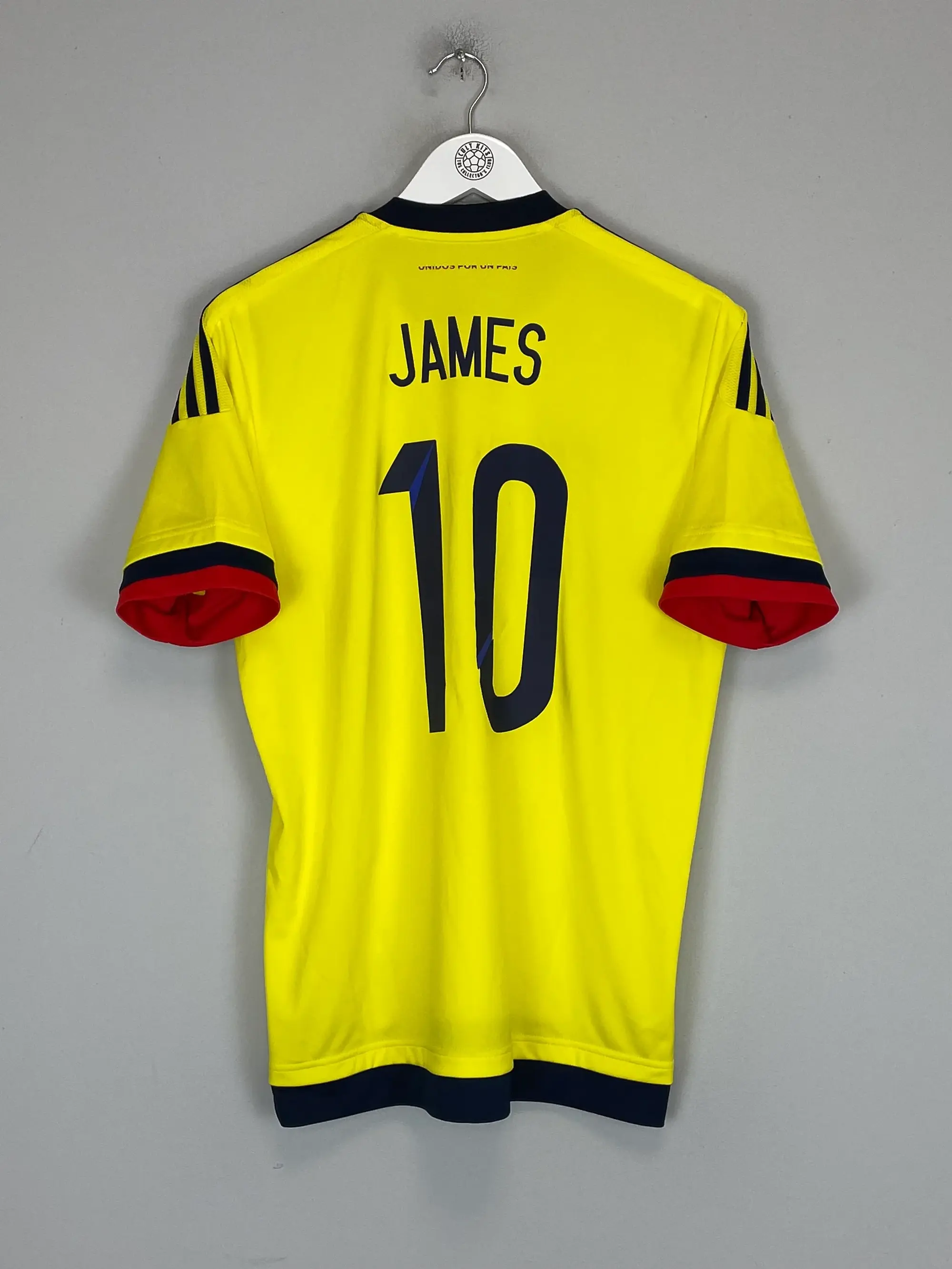2015 COLOMBIA JAMES #10 COPA AMERICA HOME SHIRT (M) ADIDAS | Cult Kits