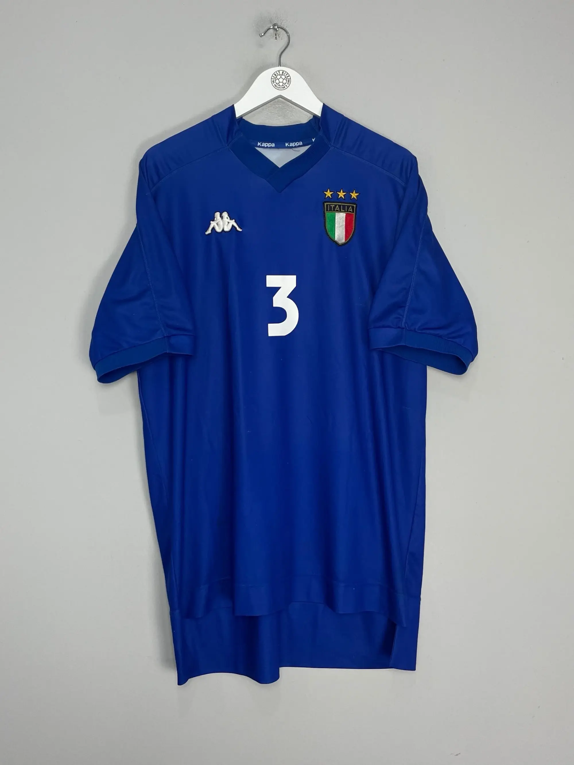 1998/99 ITALY MALDINI #3 HOME SHIRT (XXL) KAPPA | Cult Kits