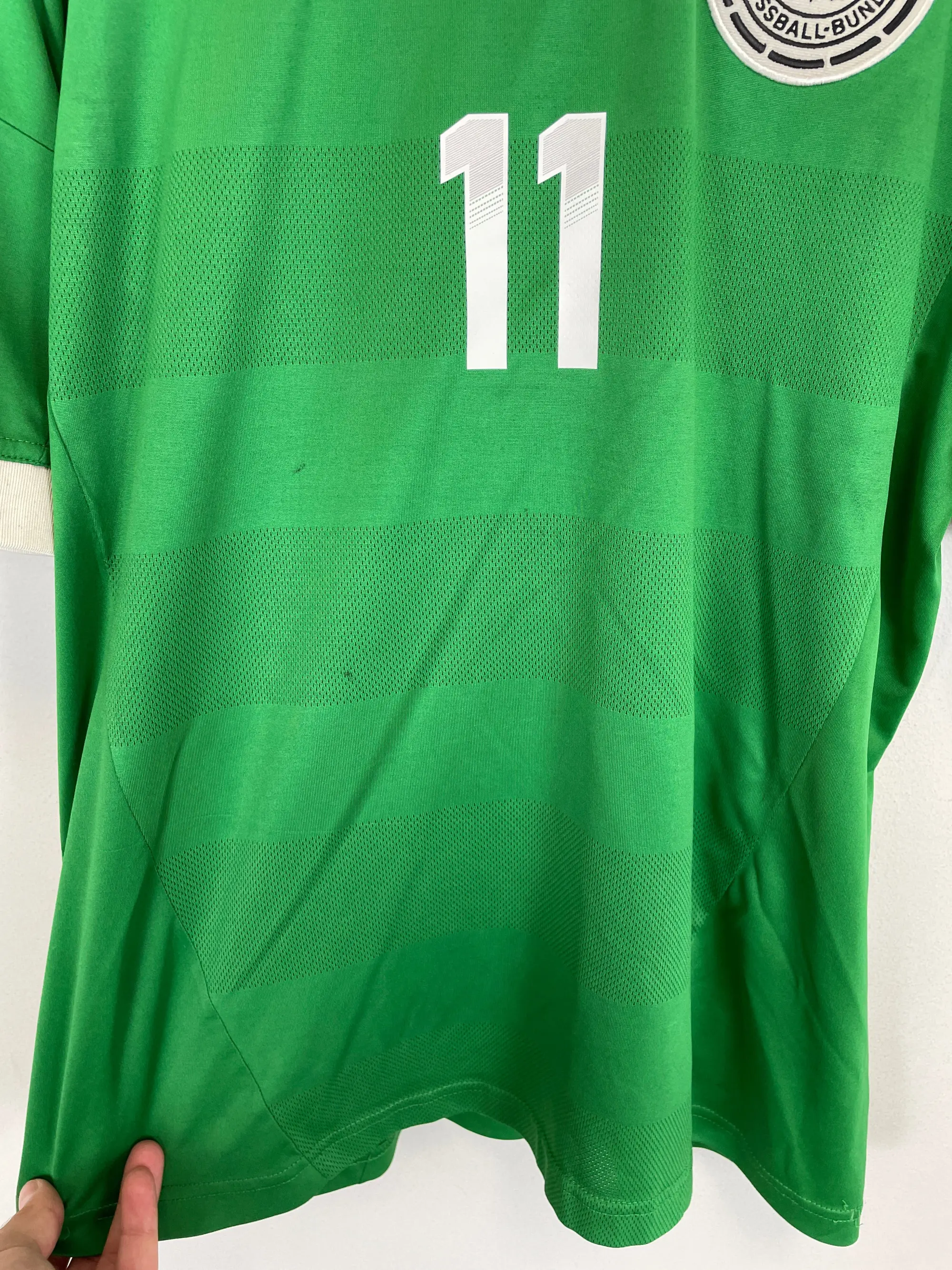 2012/13 GERMANY KLOSE #11 AWAY SHIRT (M) ADIDAS | Cult Kits