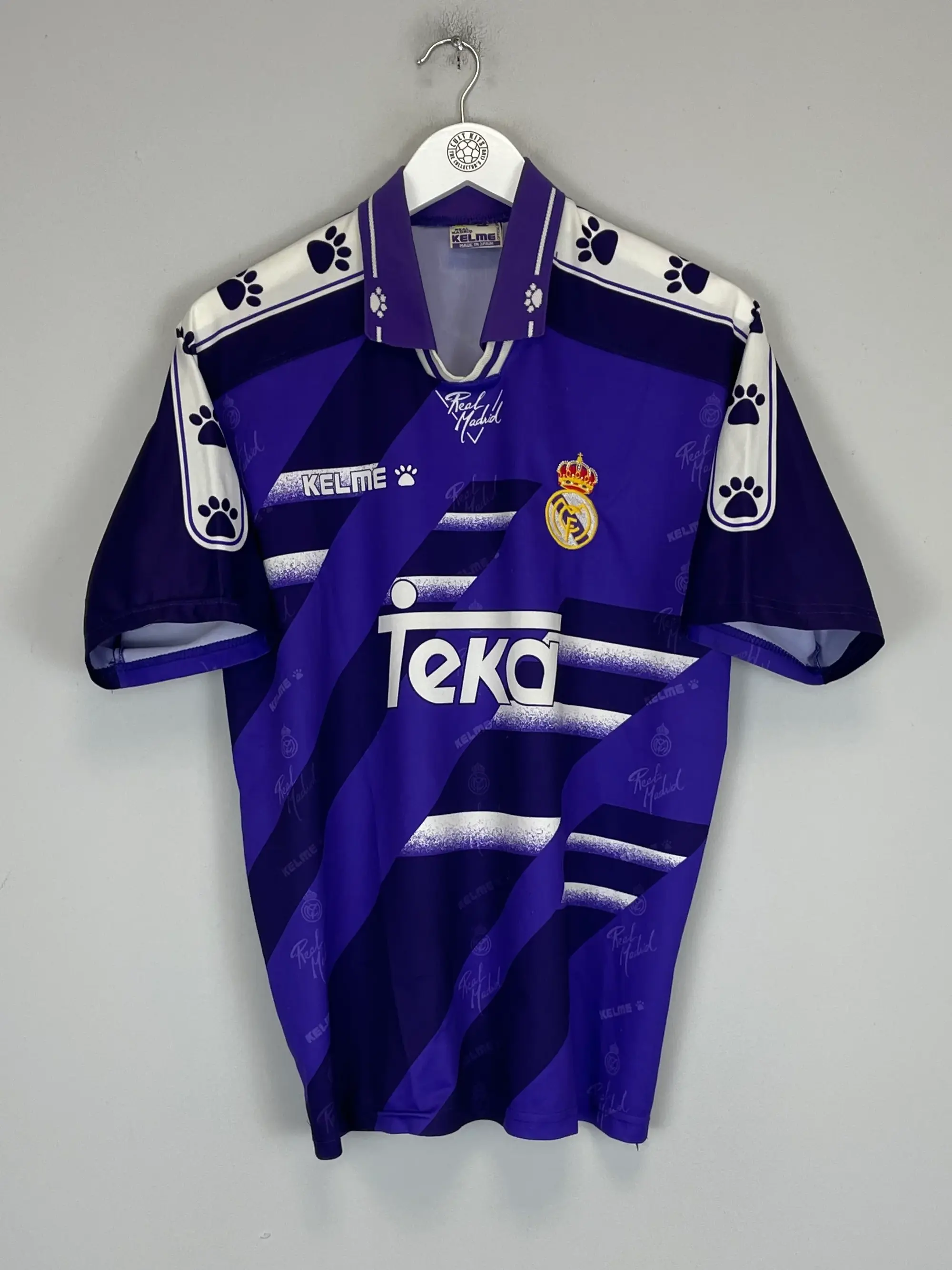 1994/96 REAL MADRID AWAY SHIRT (M) KELME | Cult Kits