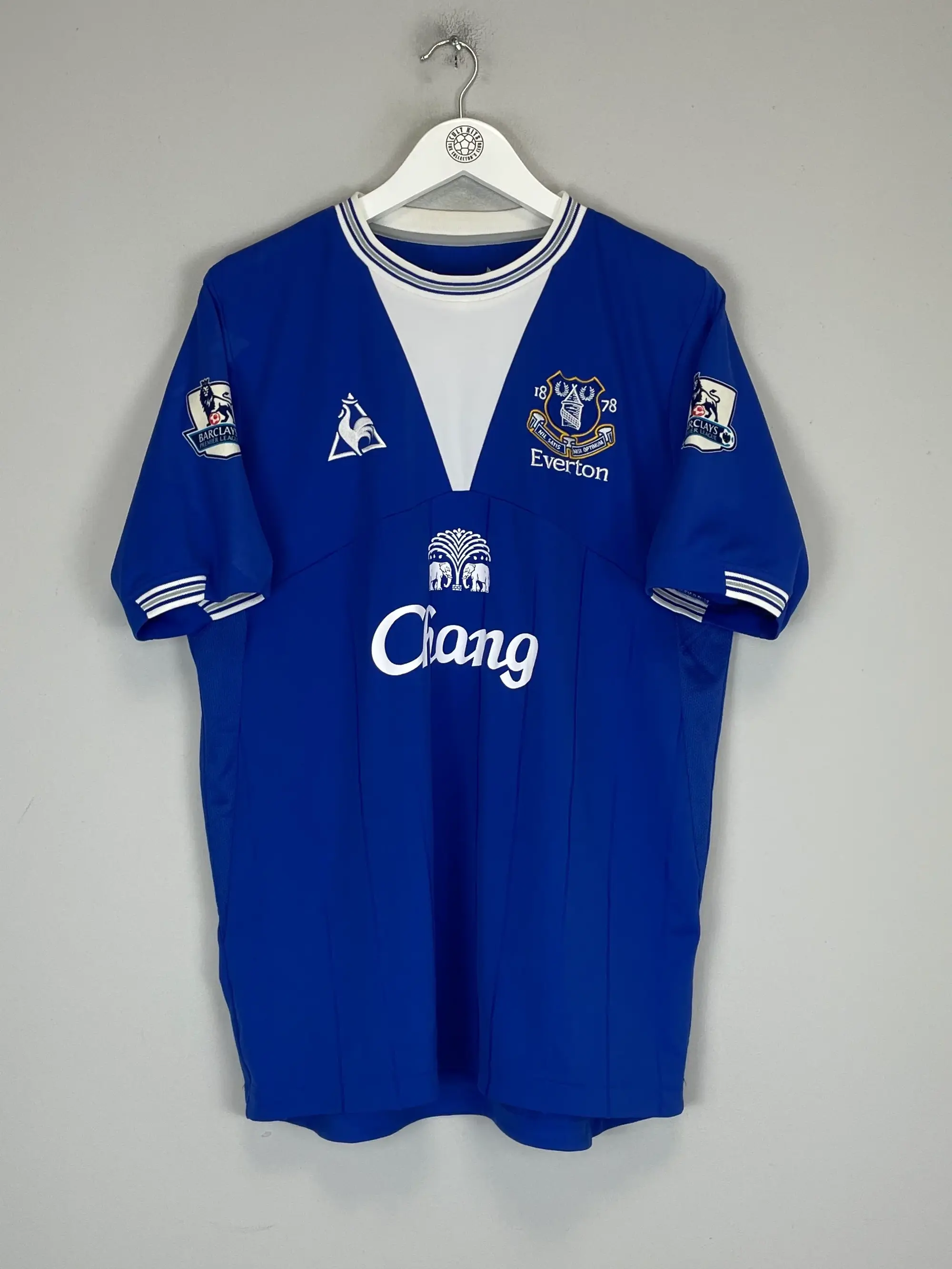 2009/10 EVERTON DONOVAN #9 HOME SHIRT (L) LE COQ | CULT KITS